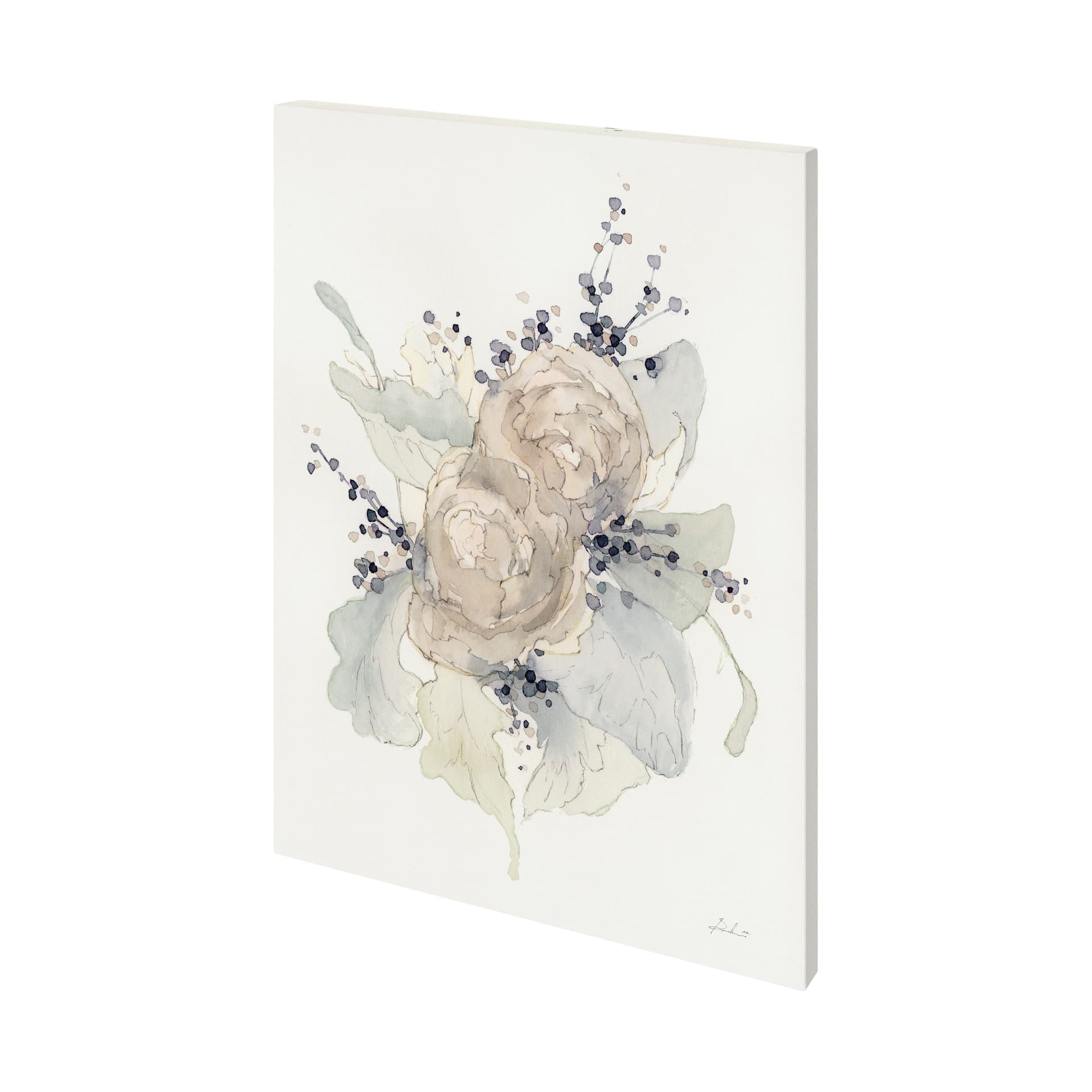 Together II by Mercana Studio a Hand Embellished Textured Canvas — product photograph