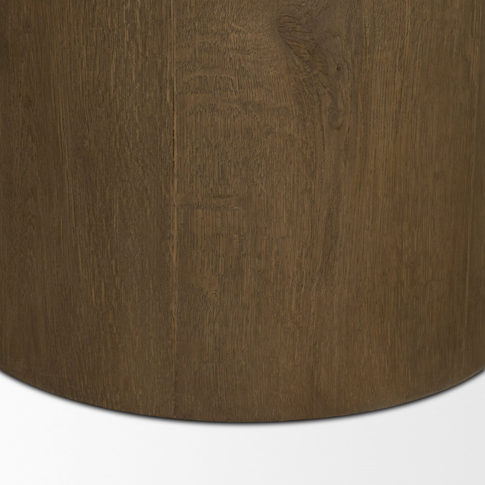 Lyonne 42" Round Pedestal Dining Table | Modern | Brown Wood | Seats 4 — product photograph