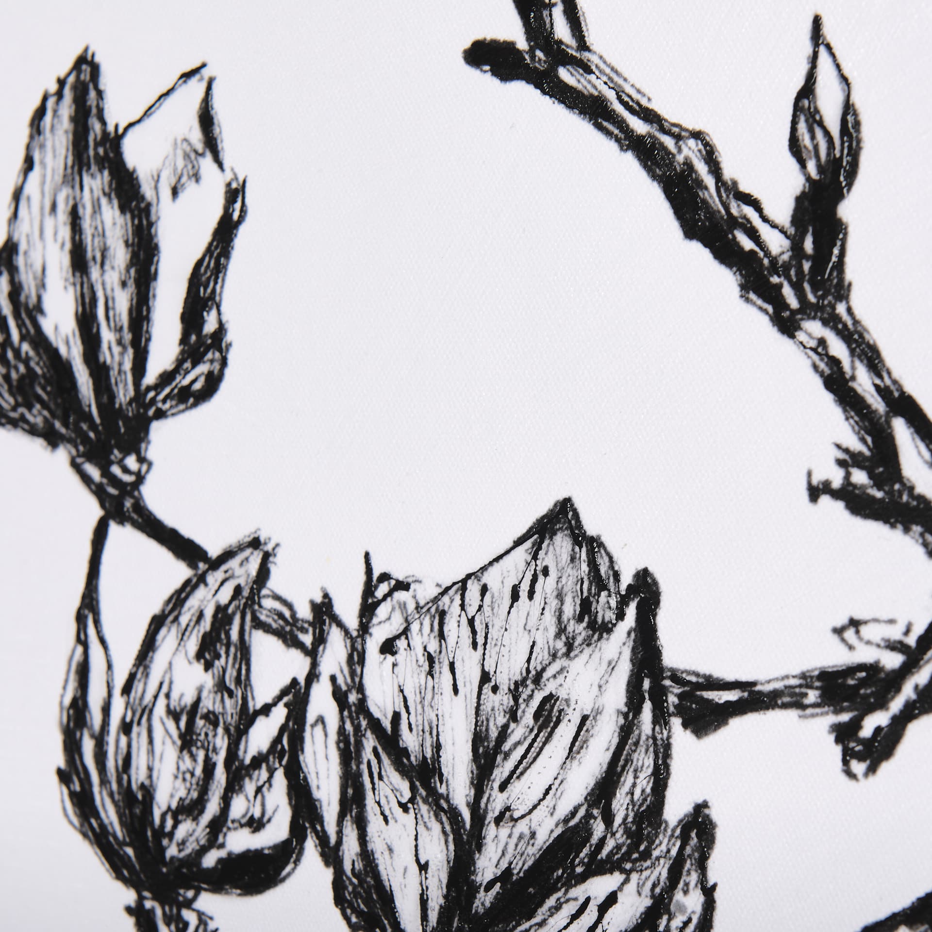 Magnolia II by Mercana Studio a Hand Embellished Textured Canvas — product photograph