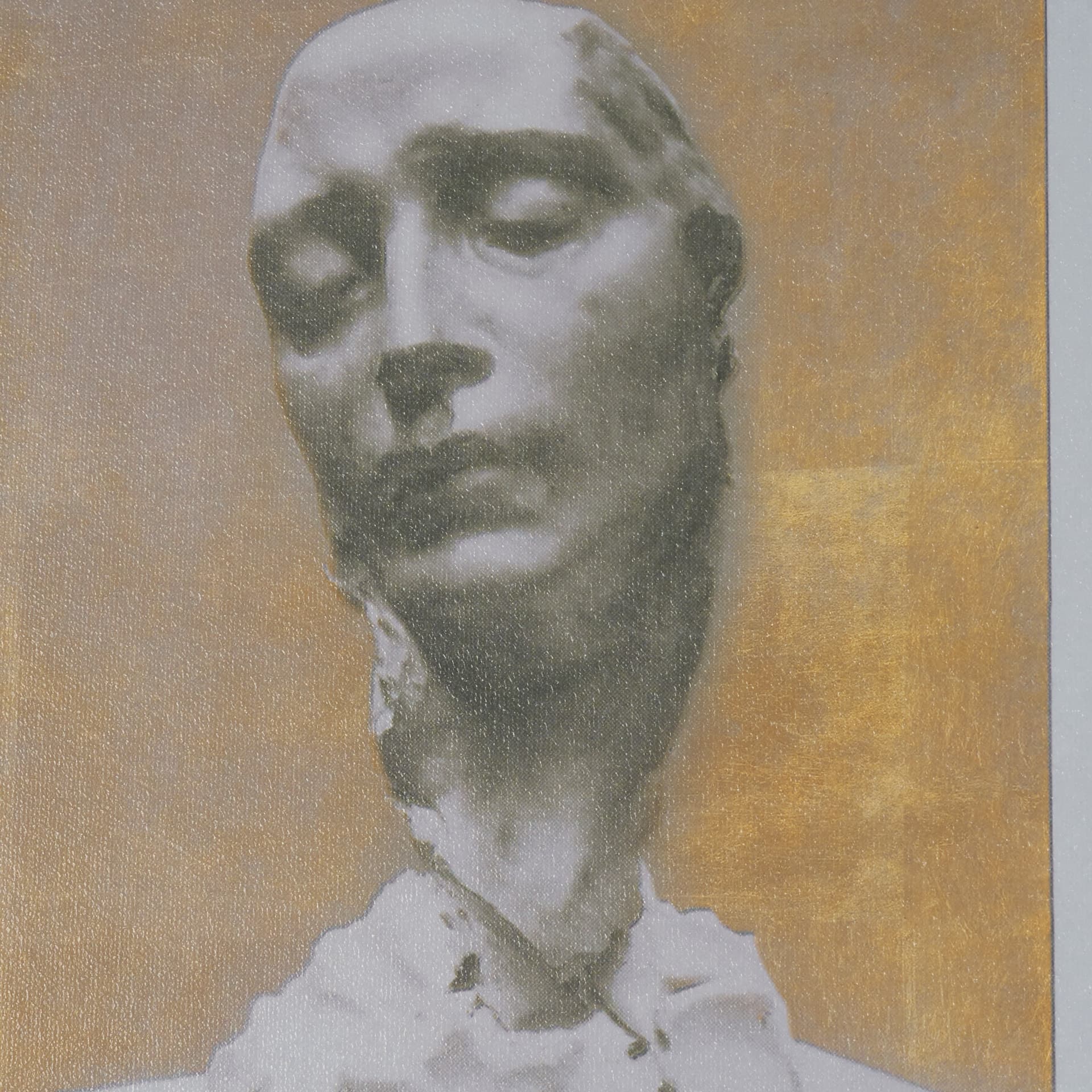 Ephemera Sculpture by The Vintage Collection Hand Embelished Text Framed Artwork Matted under Glass — product photograph