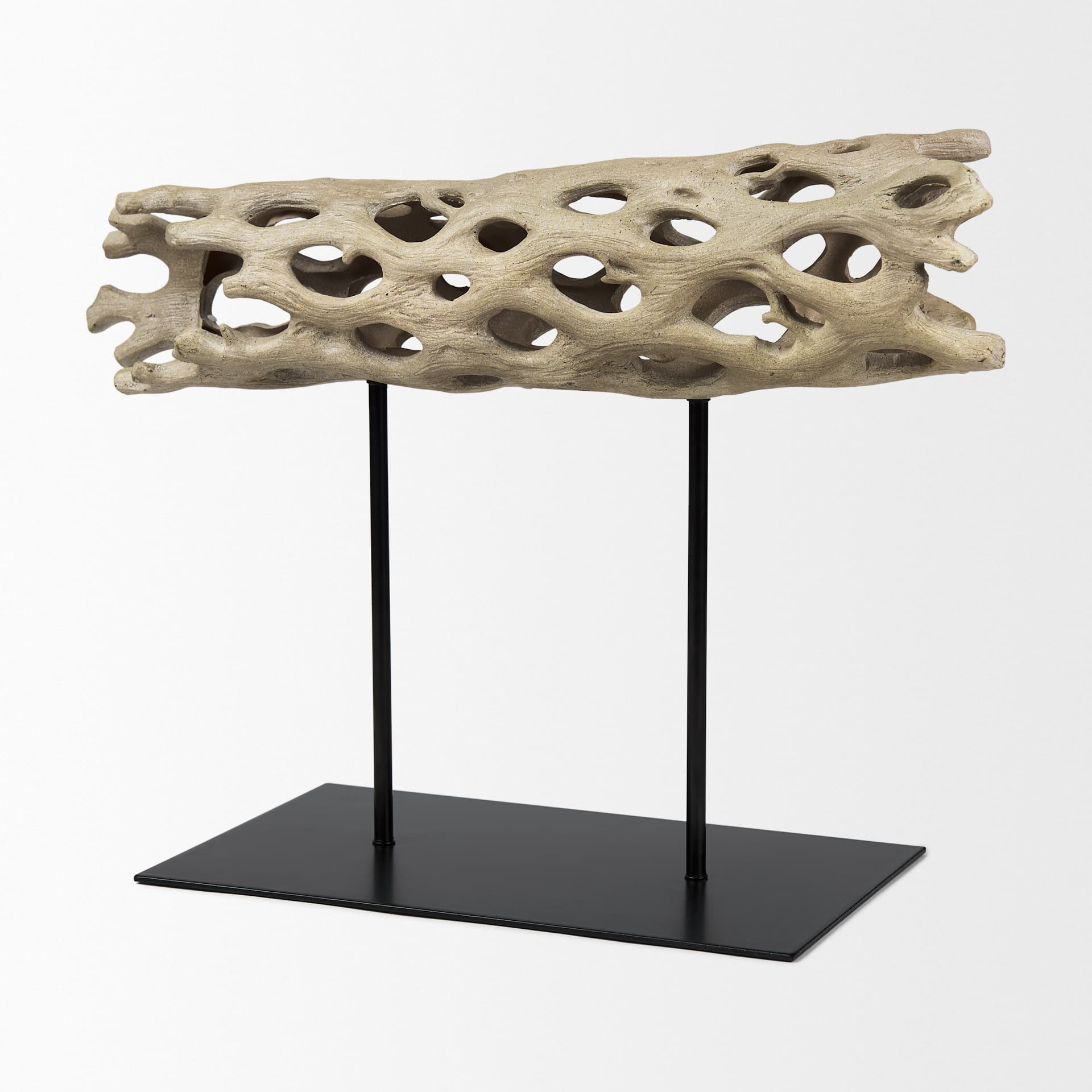 Dwell Cholla Wood Resin Decorative Object — product photograph