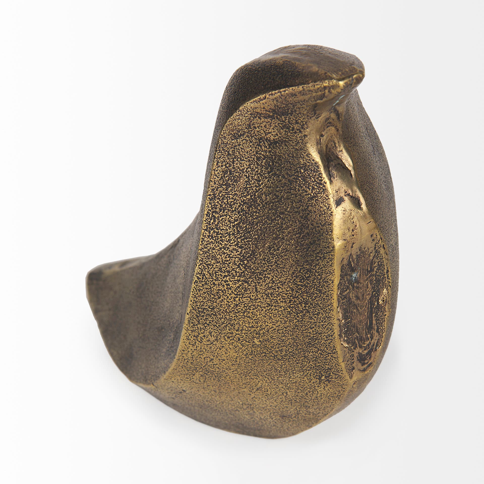 Dover (Set of 2) 15L x 4W Gold Aluminum Dove Bookends — product photograph