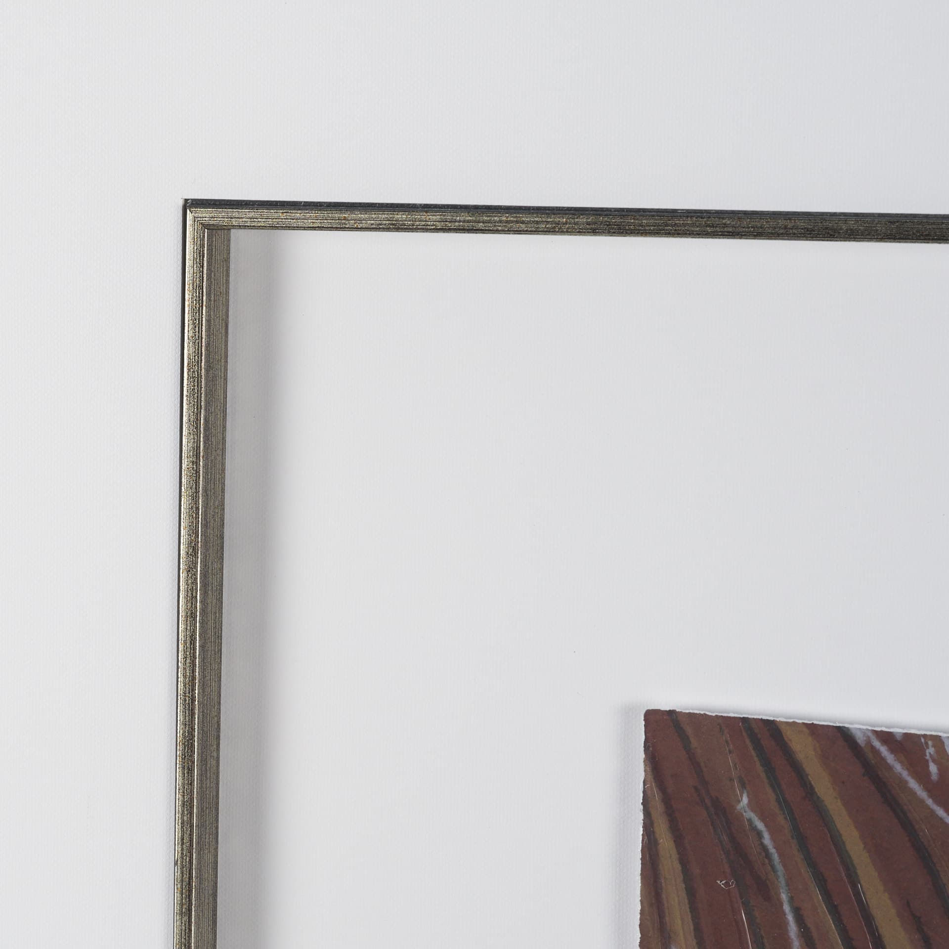 Patterned Silence I by Mercana Studio Hand Embelished Framed Artwork Matted under Glass — product photograph