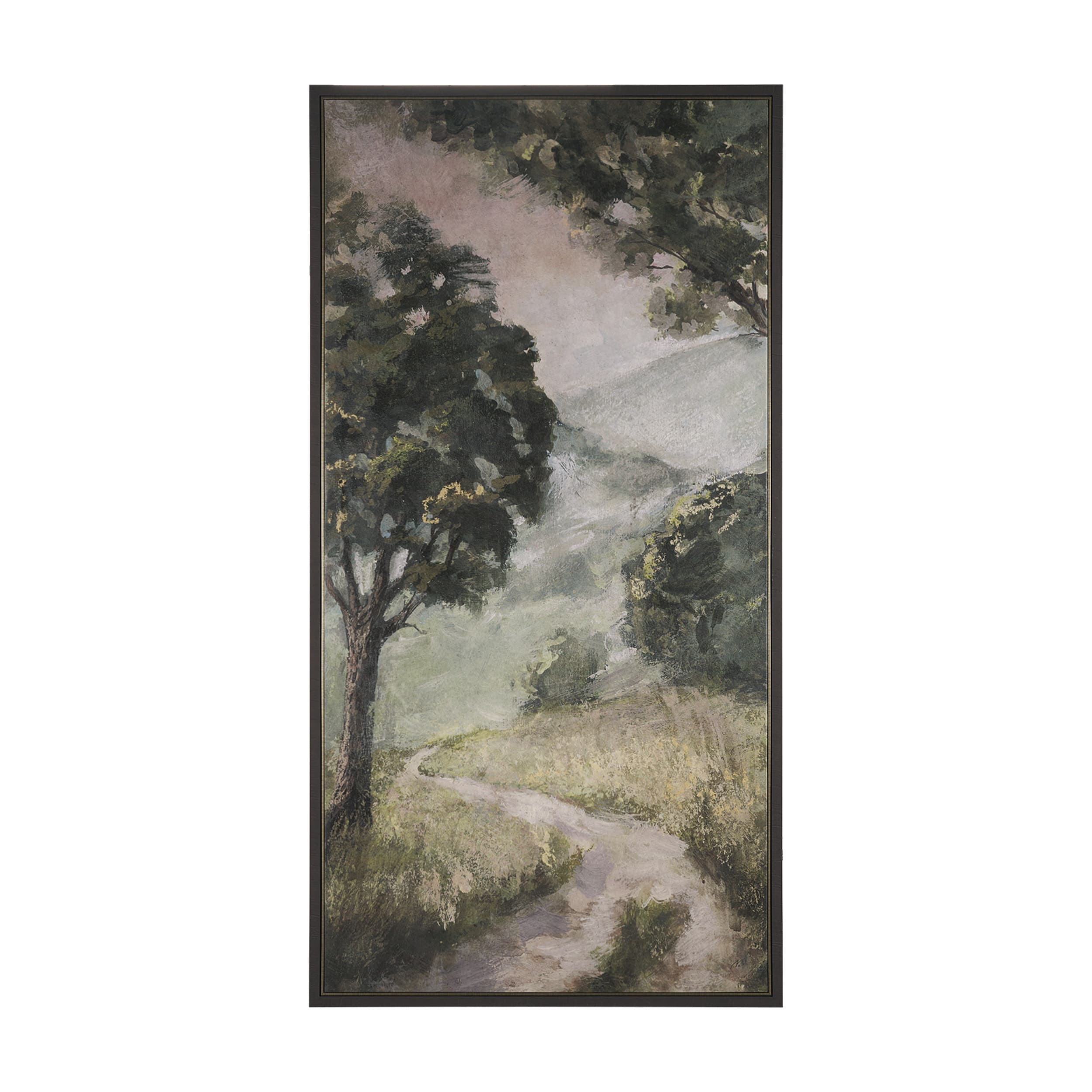 Silent Forest I by Mercana Studio Hand-Embellished Textured Framed Canvas Artwork — product photograph