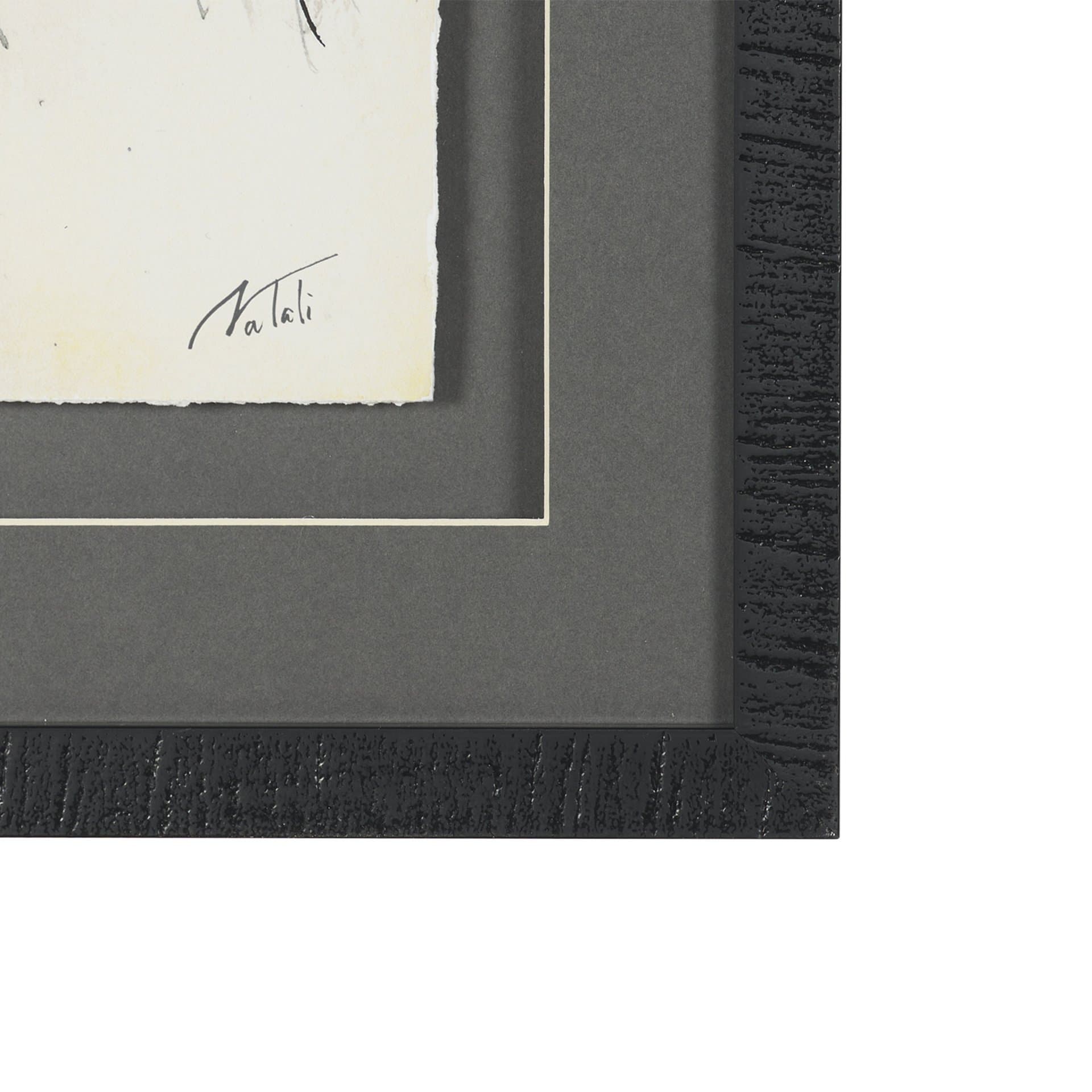 Elegant Beauties I by Mercana Studio Hand-Embellished Framed Artwork Matted under Glass — product photograph