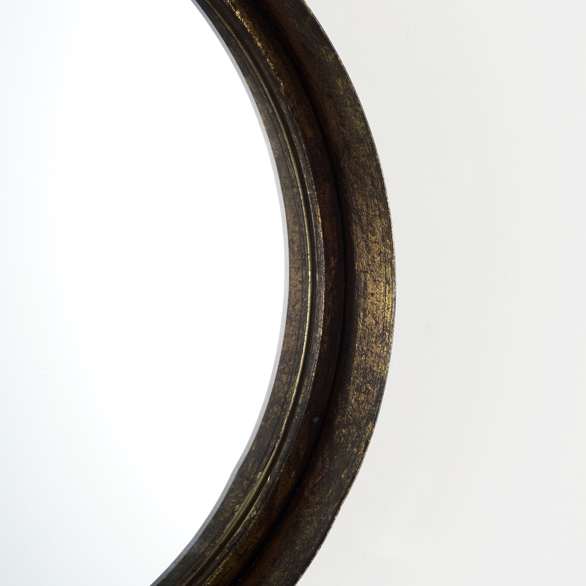 Aromaticum Set of 8 Brown Metal Mirrors — product photograph