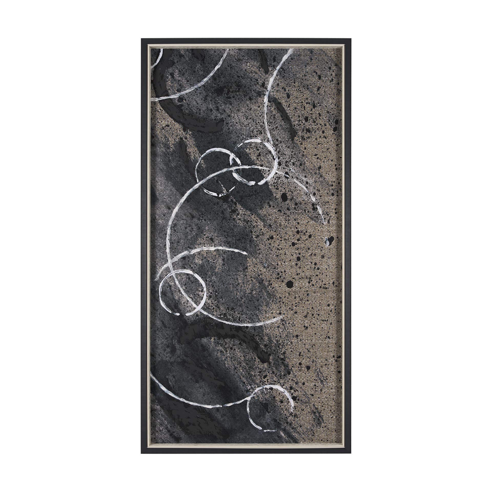 Serkel II by Mercana Studio a Hand Embellished Textured Framed Art Print — product photograph