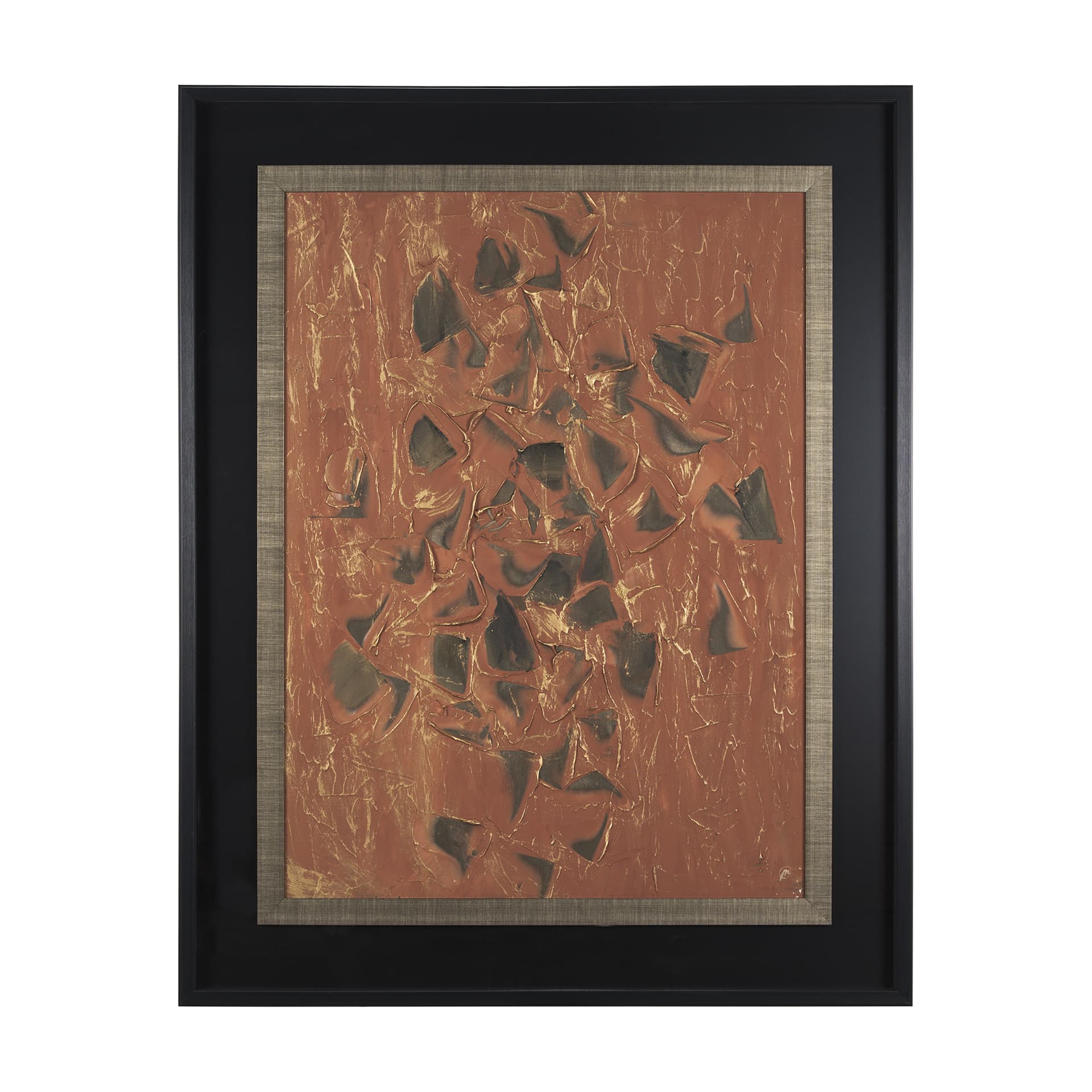 Breaking Through by Morgan McLaren a Framed Art Print Matted under Glass — product photograph