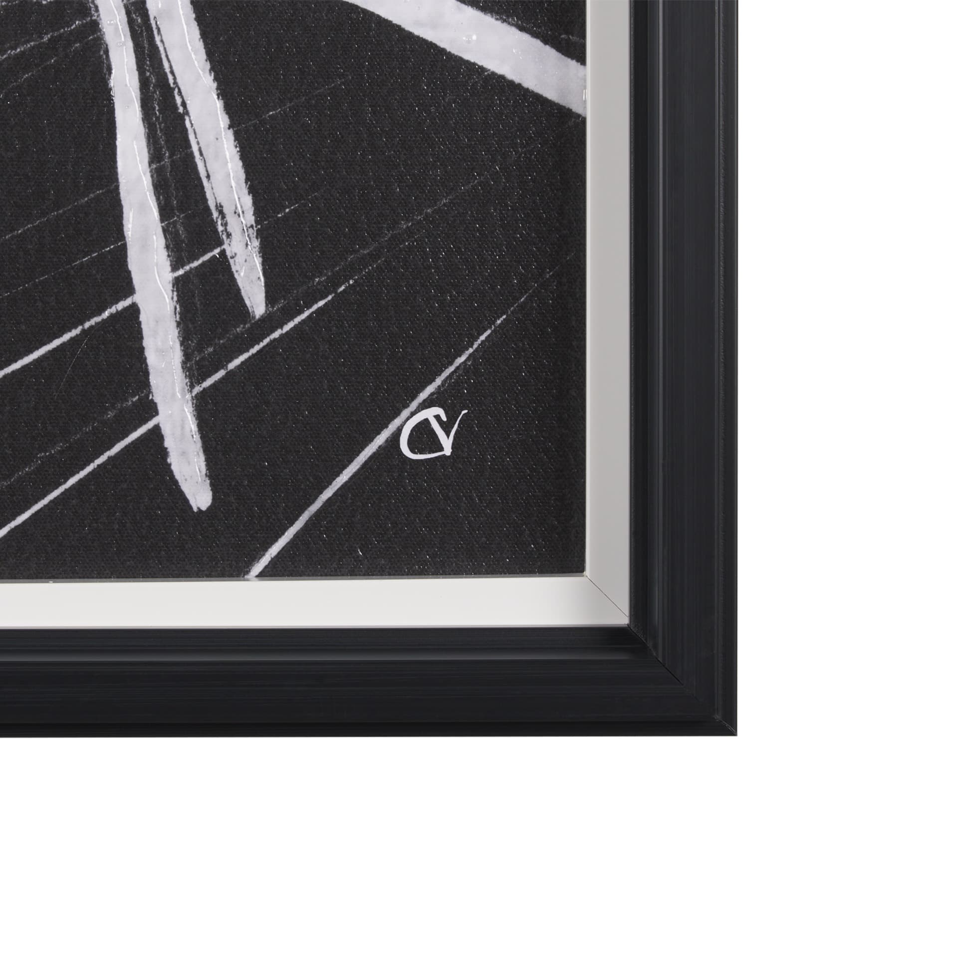 Interior Sketch VI by Mercana Studio a Hand Embellished Framed Art Print — product photograph