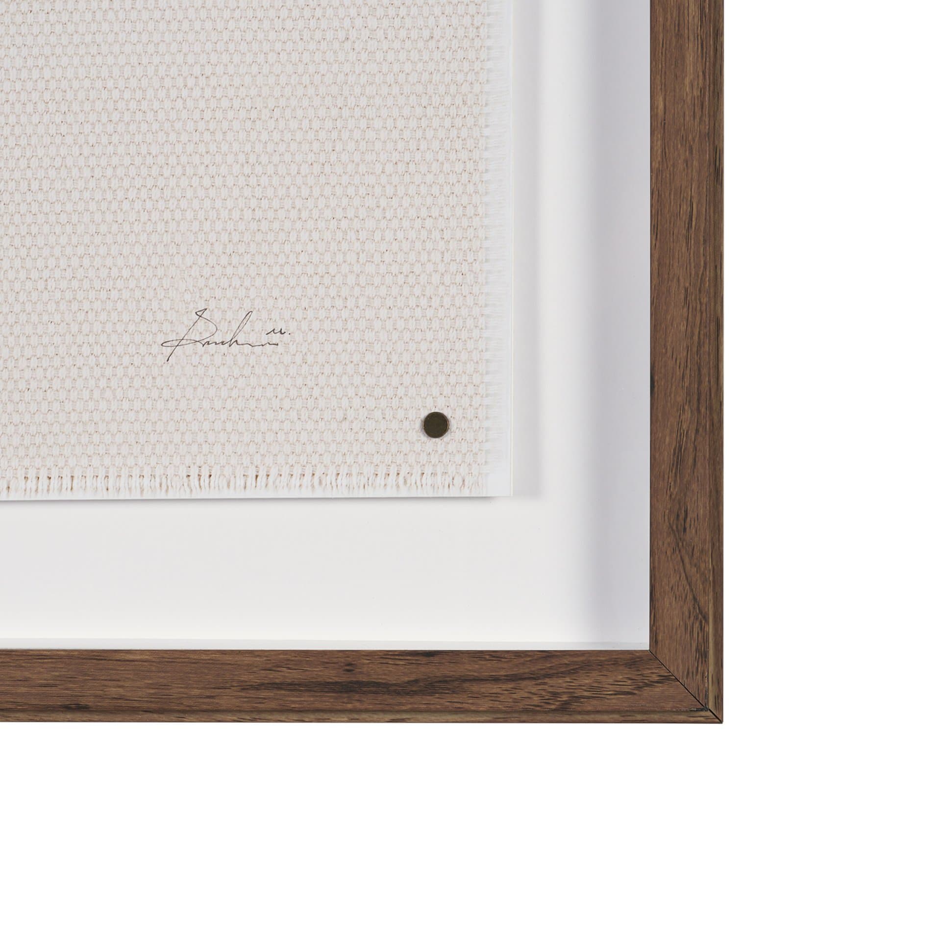 Floral Impressions II by Melody Ducharmea Hand Embellished Framed Print under Glass — product photograph