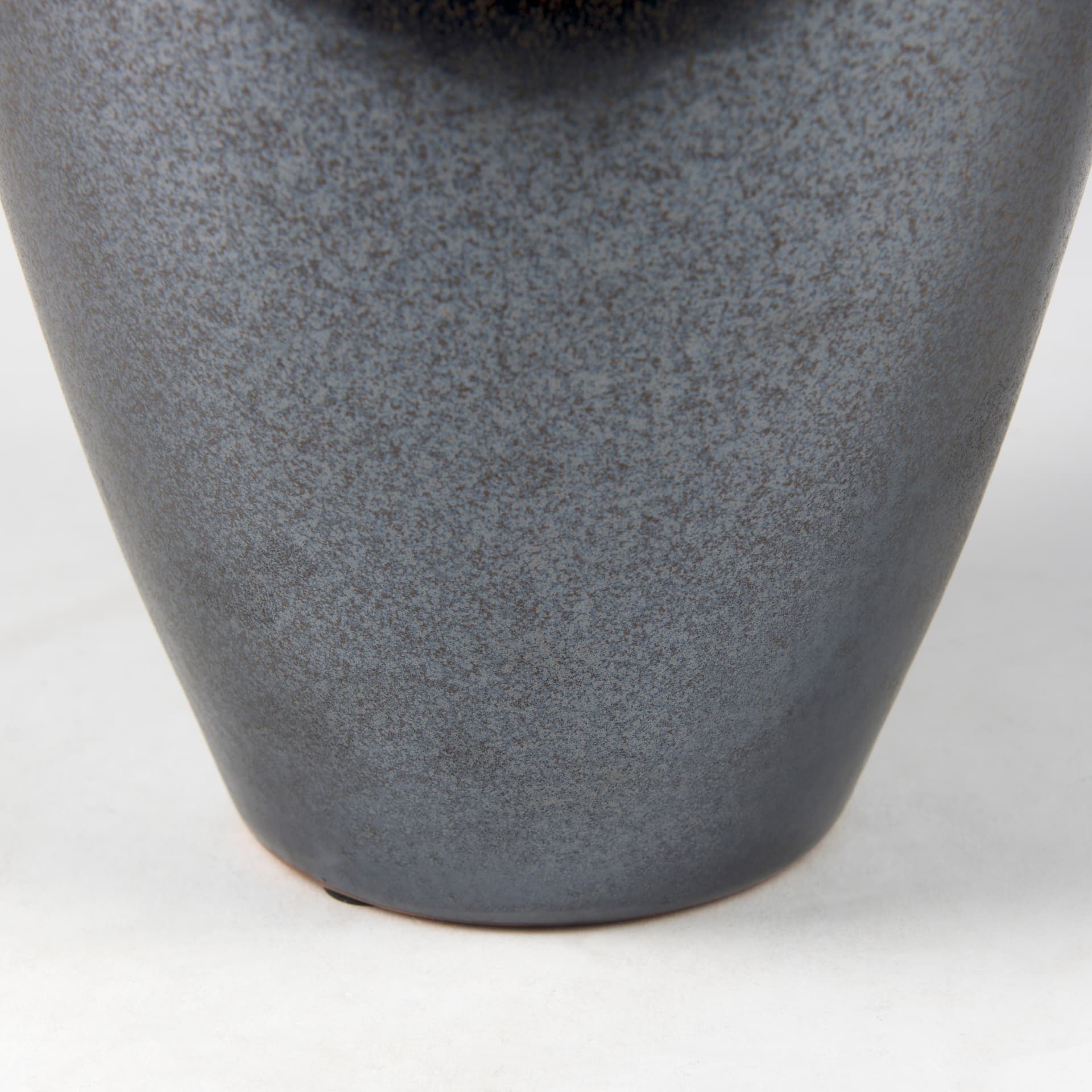 Kora Medium Dark Metallic Double Ear Vase — product photograph