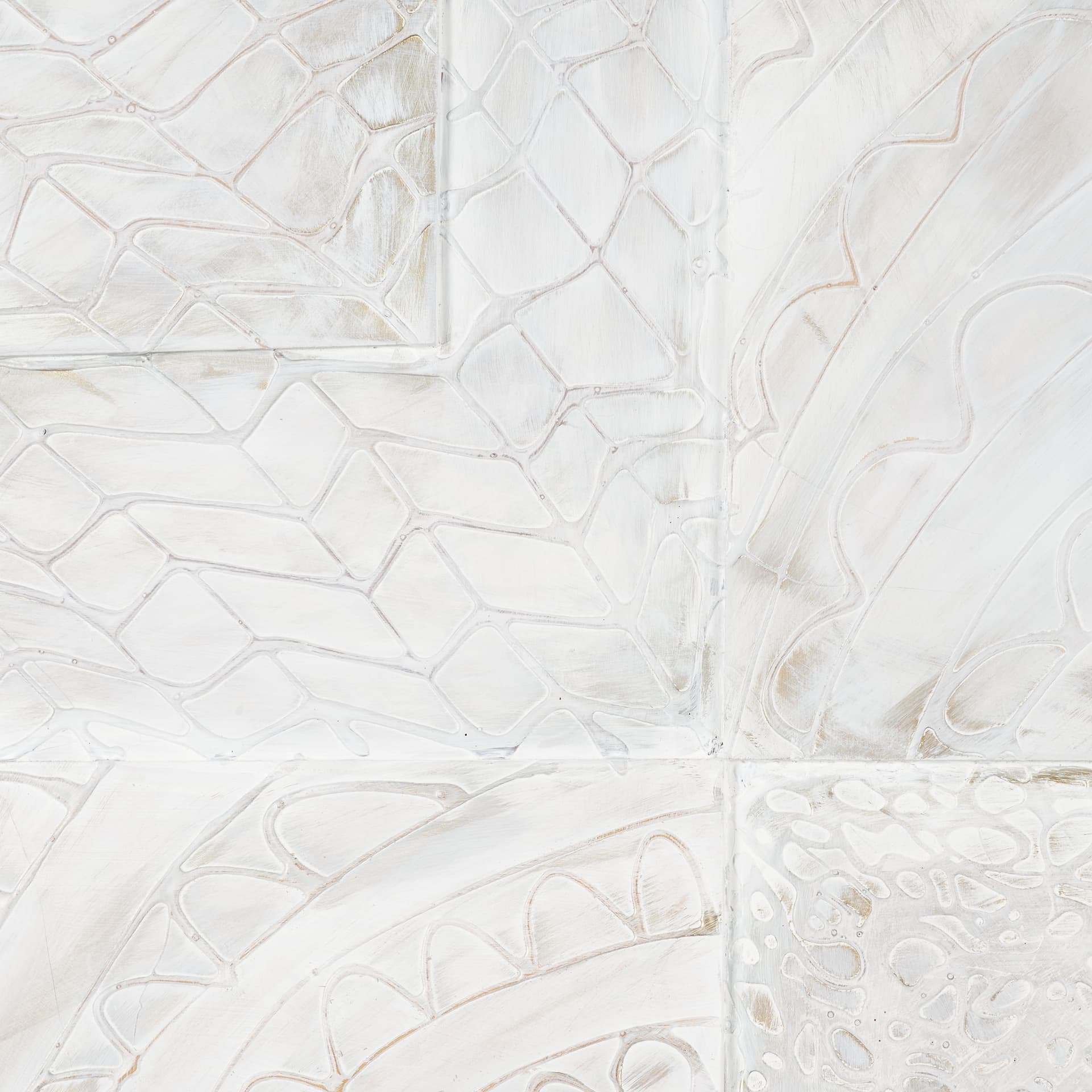 Layered Alloy II by Studio M a handmade Original 3D Textured Framed Artwork — product photograph