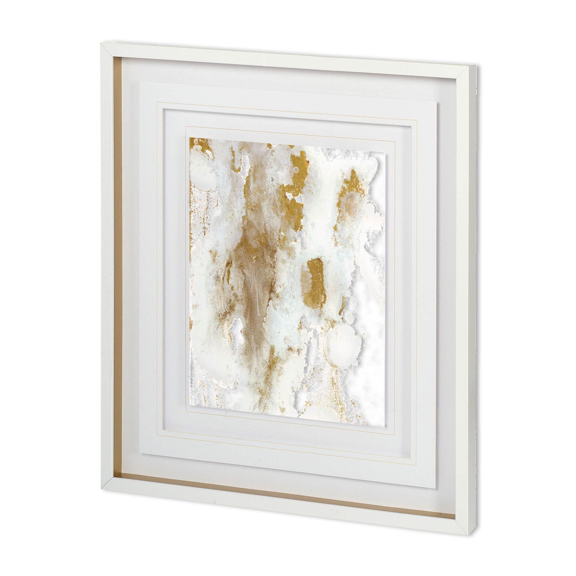 Lonicera II by Mercana Studio a Hand Embellished Textured Framed Art Print Matted under Glass — product photograph