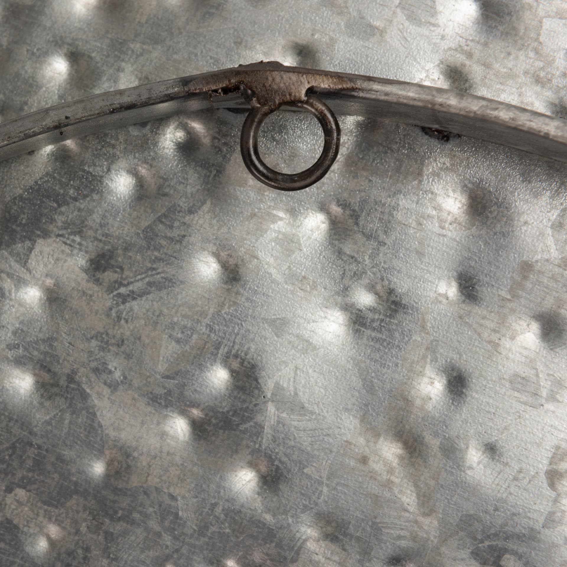 Lanx Set of 3 Decorative Black/Grey Metal Plates — product photograph