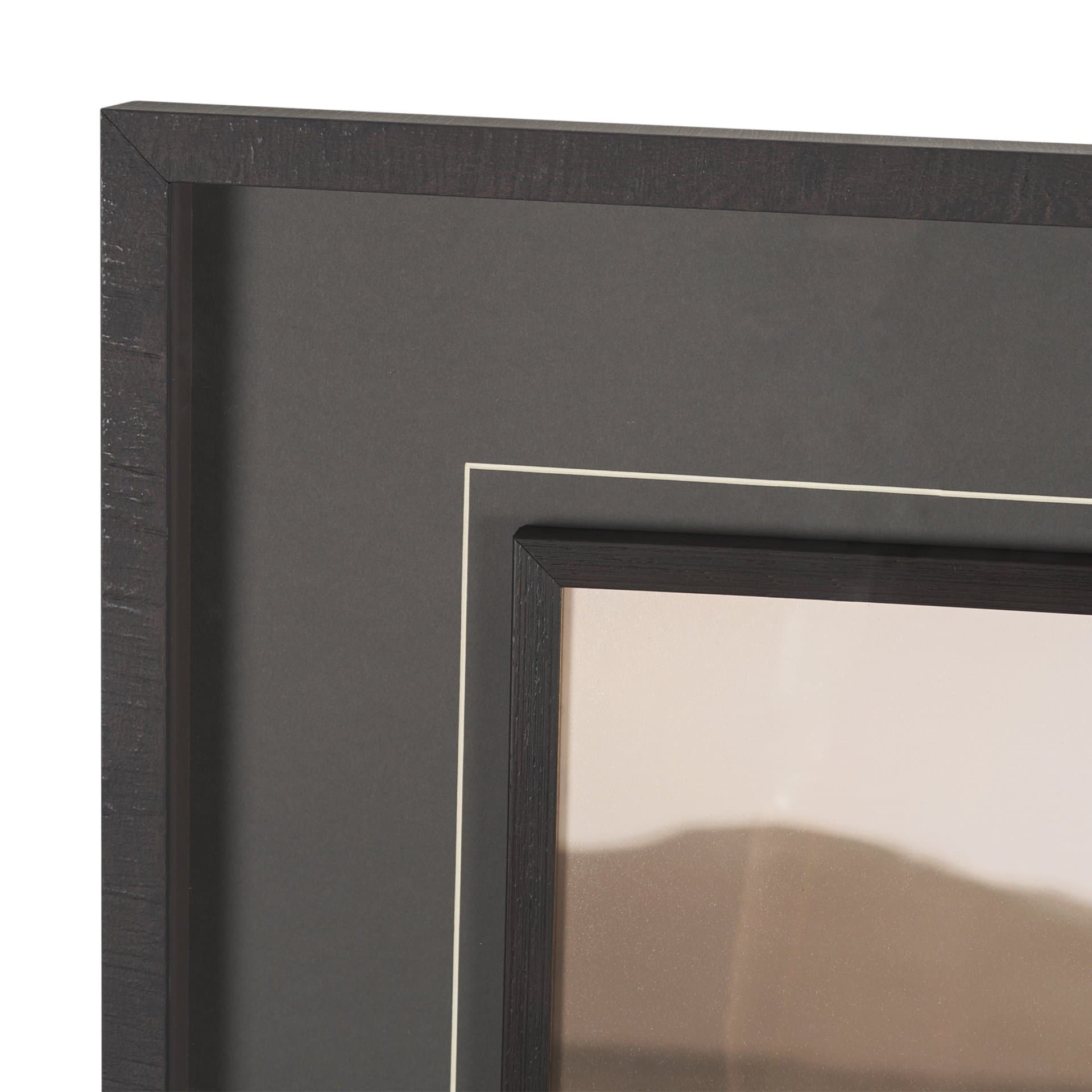 Western Horse Drive by Andreas Magnusson Textured FramedPhoto Print Matted under Glass — product photograph