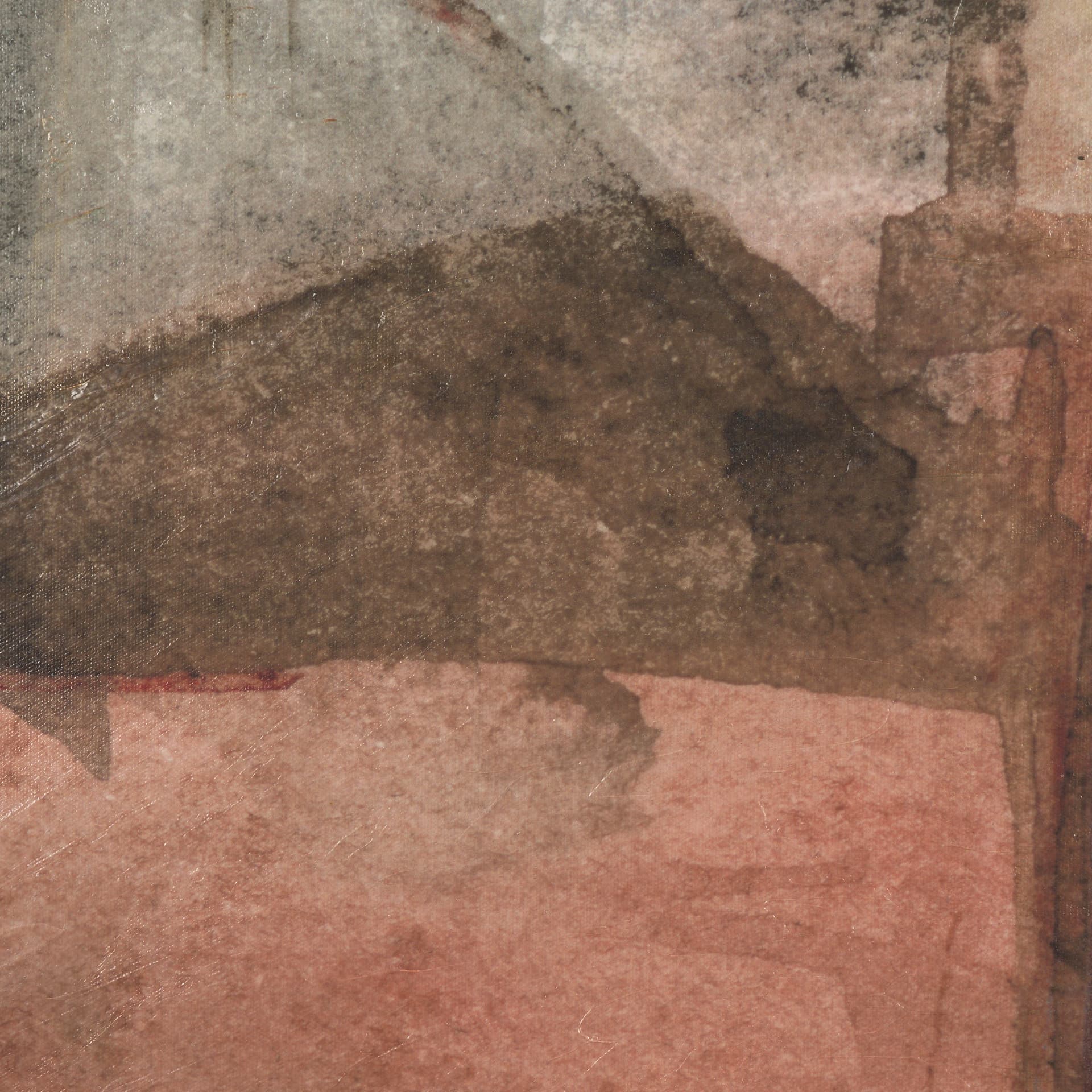 Echoes in Balance II by Mercana Studio Hand-Embellished Textured Framed Canvas Artwork — product photograph