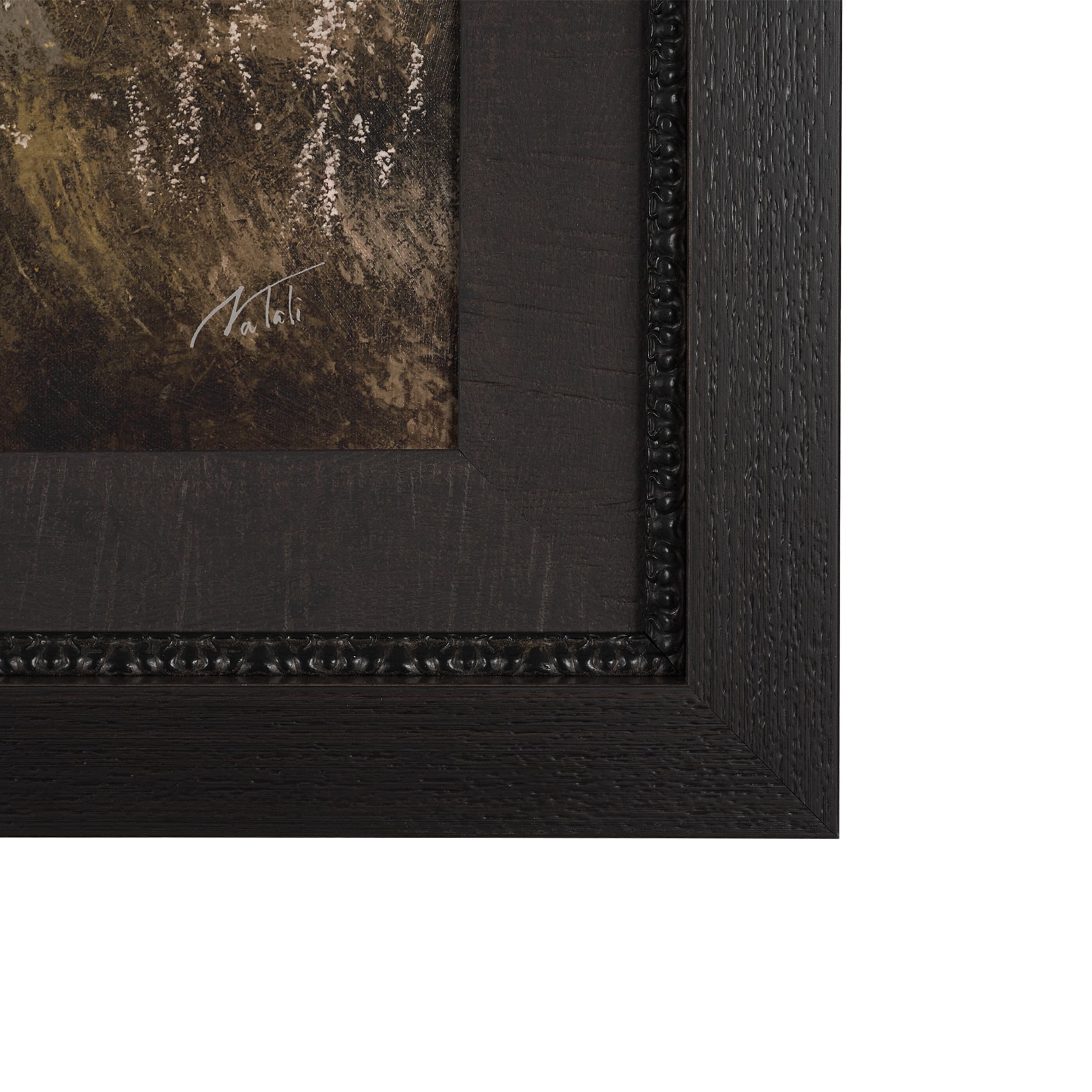 Old Style Landscape by Mercana Studio a Hand Embellished Framed Art Print — product photograph