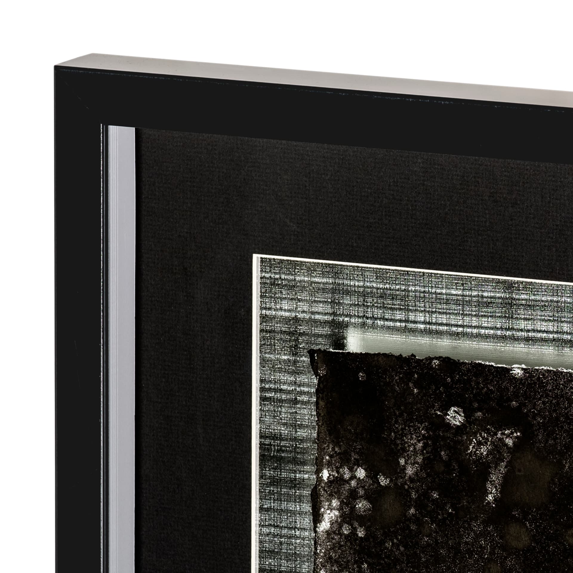 Square by Studio M a handmade Original Framed Artwork under Glass — product photograph