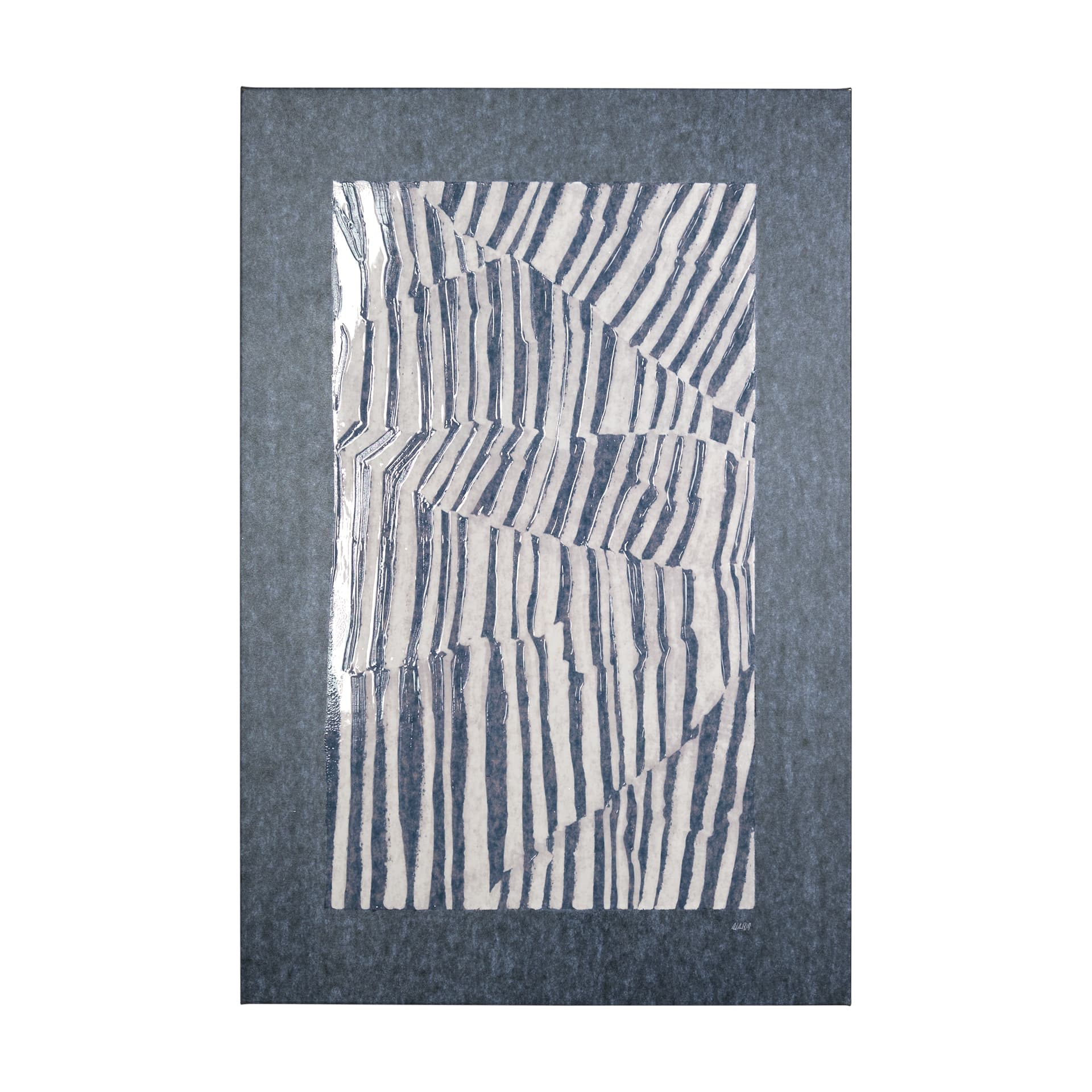 Corduroy I by Alarm a Hand Embellished Textured Canvas — product photograph