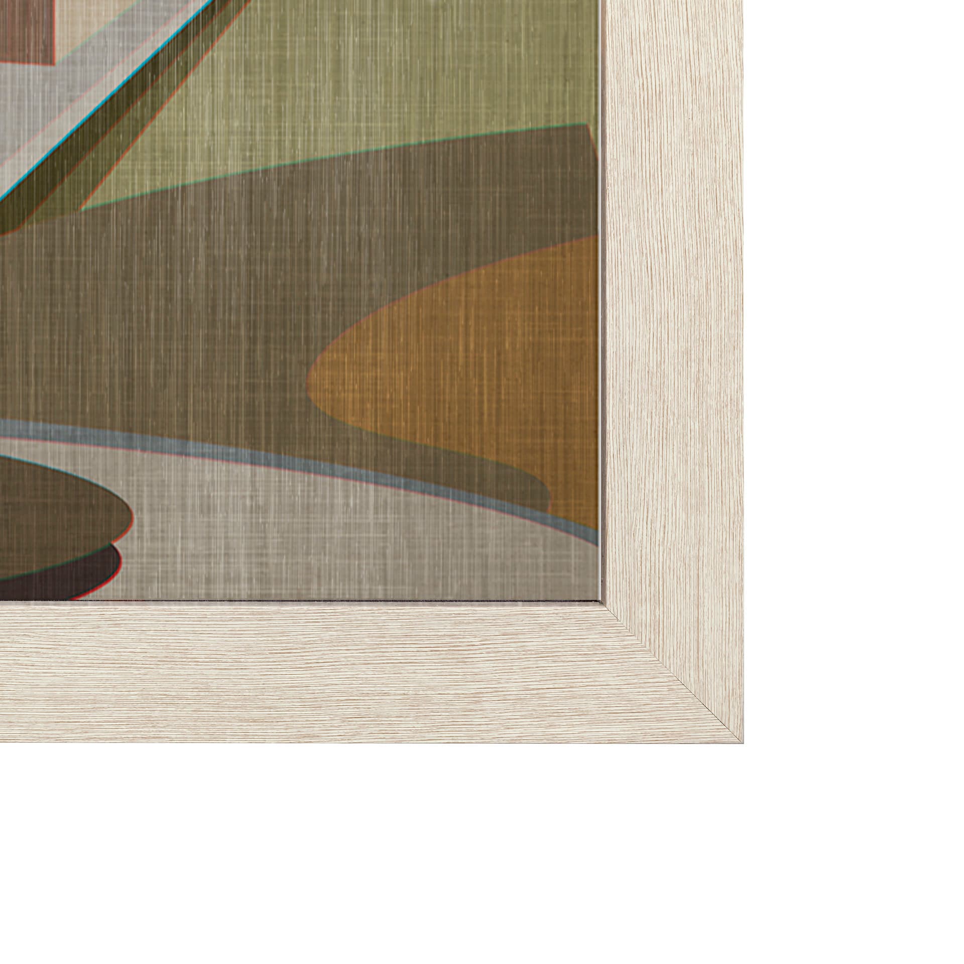 Regina Go Canada (L) by Mercana Studio a Hand Embellished Decograph Framed Art Print — product photograph