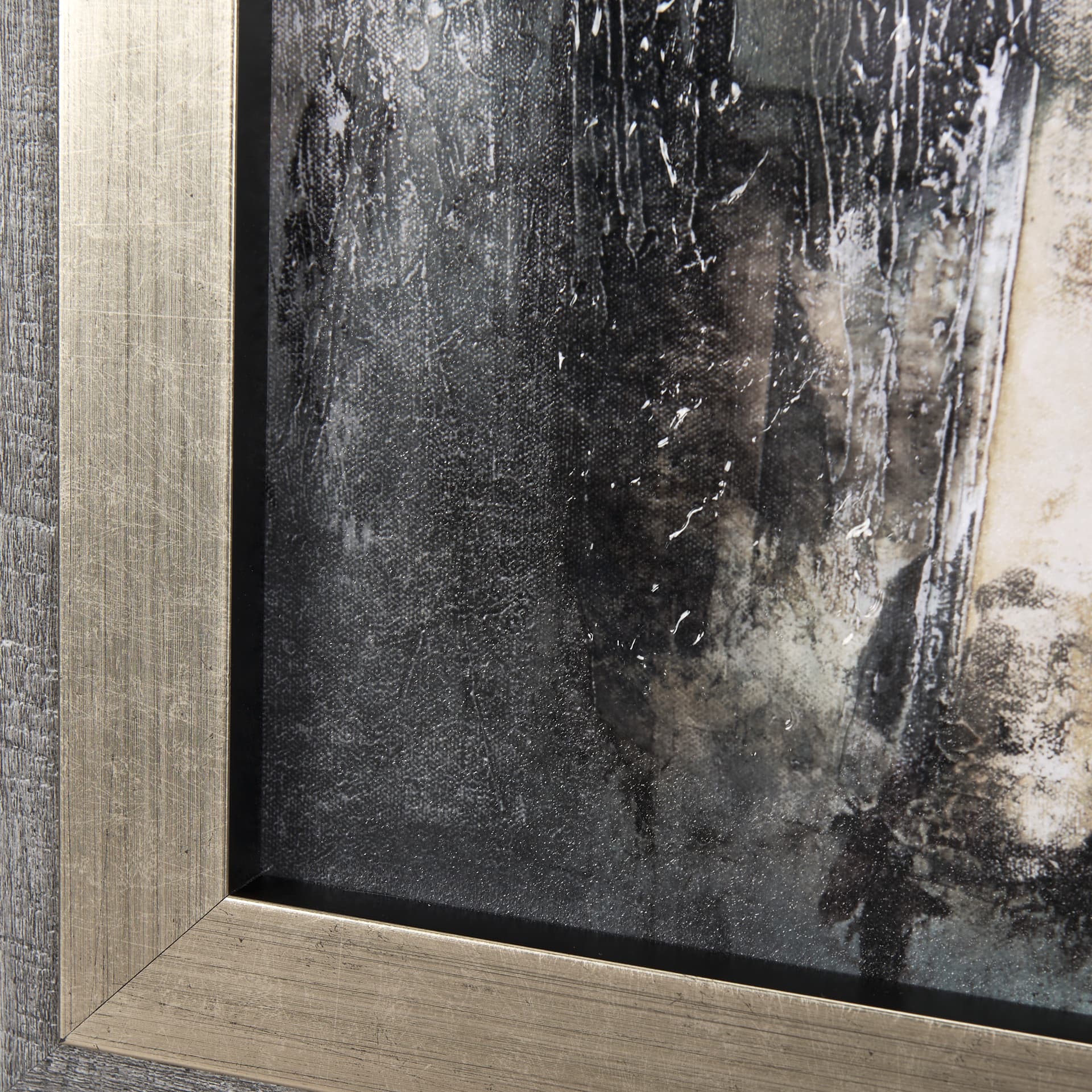 Saguaro Forest 31 by Scott Brems a Hand Embellished Textured Framed Art Print — product photograph