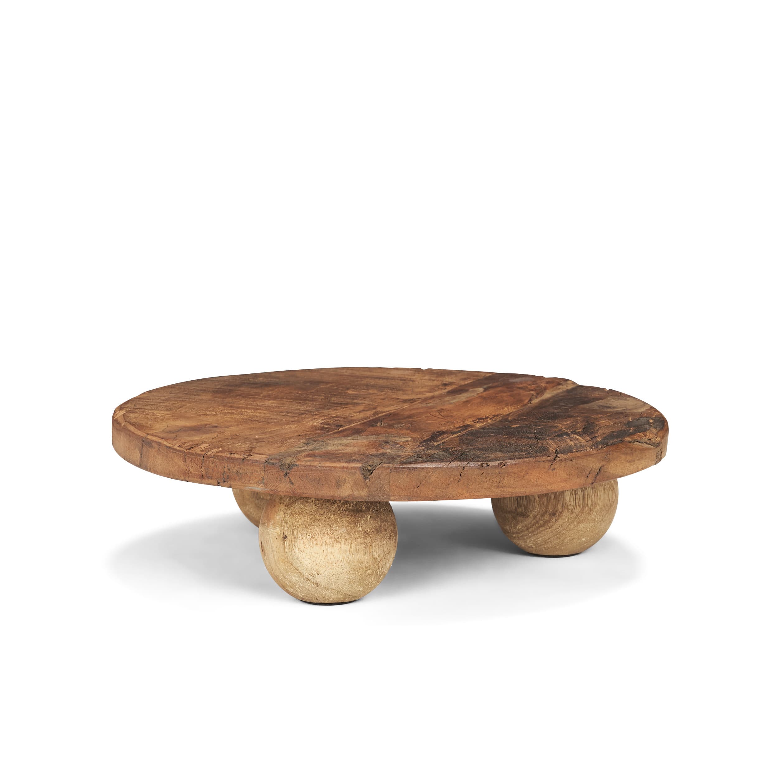 Kerra Small Solid Reclaimed Wood Tray — product photograph
