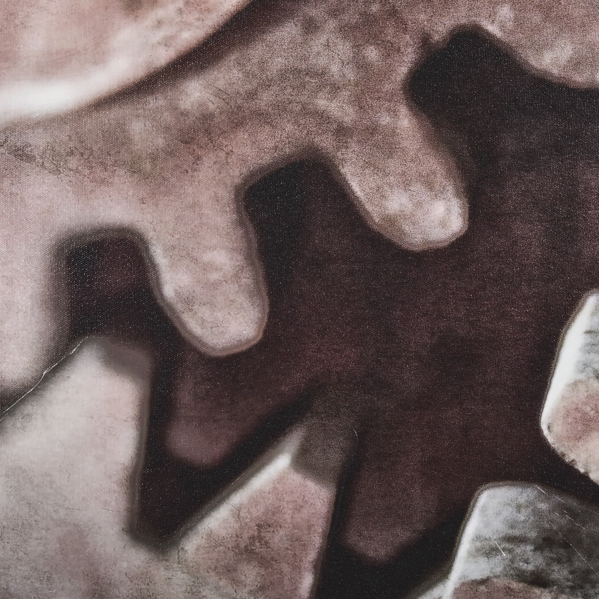 Industrial Collect - Cog by Michael Banks a Hand Embellished Textured Framed Photo Art Print — product photograph