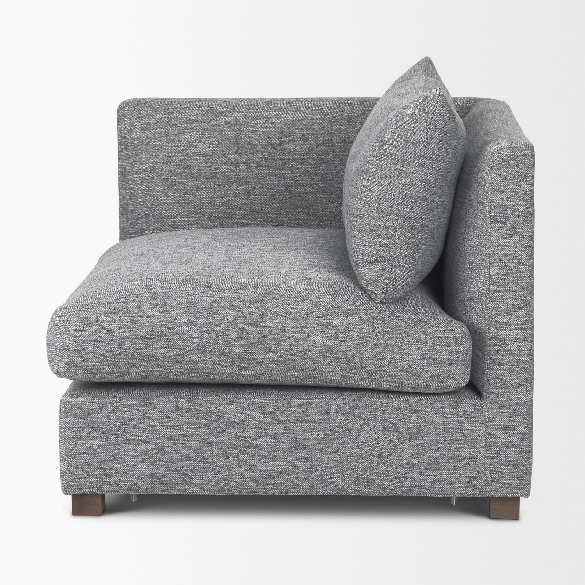 Valence 37.8L x 38.6W x 28.3H Castlerock Gray Corner Sectional Piece — product photograph