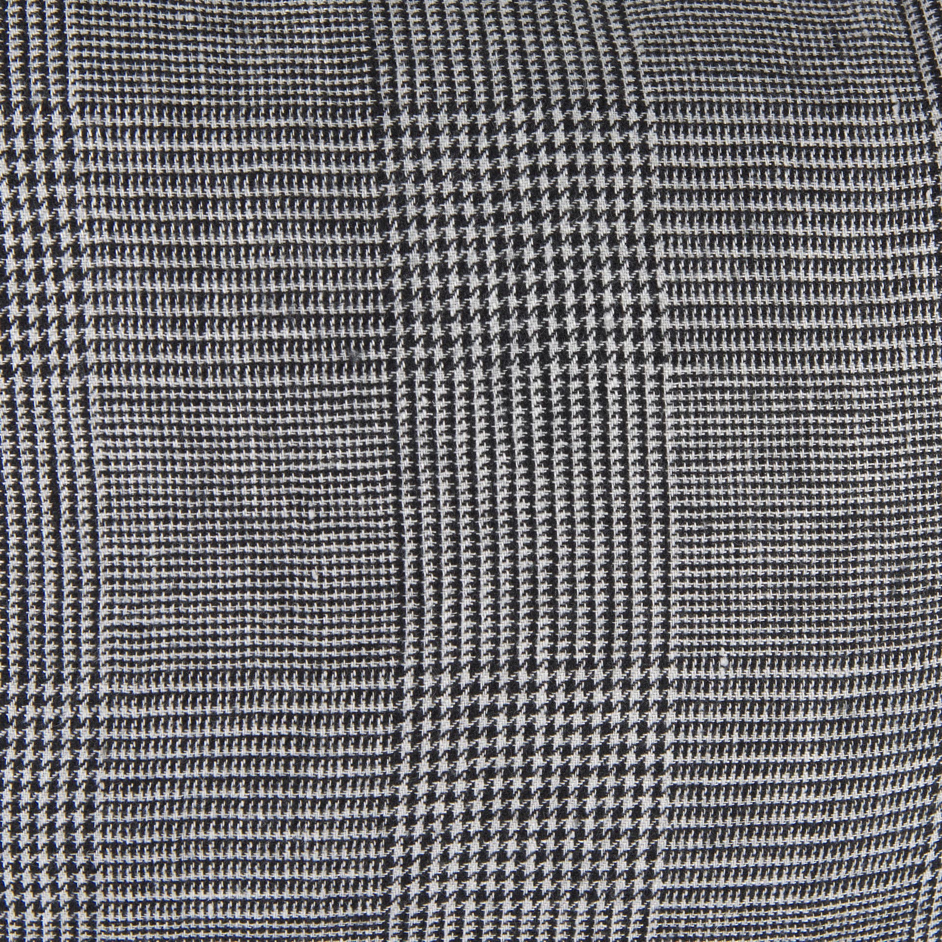 Ramone 14x26 White and Black Fabric Pillow Cover — product photograph