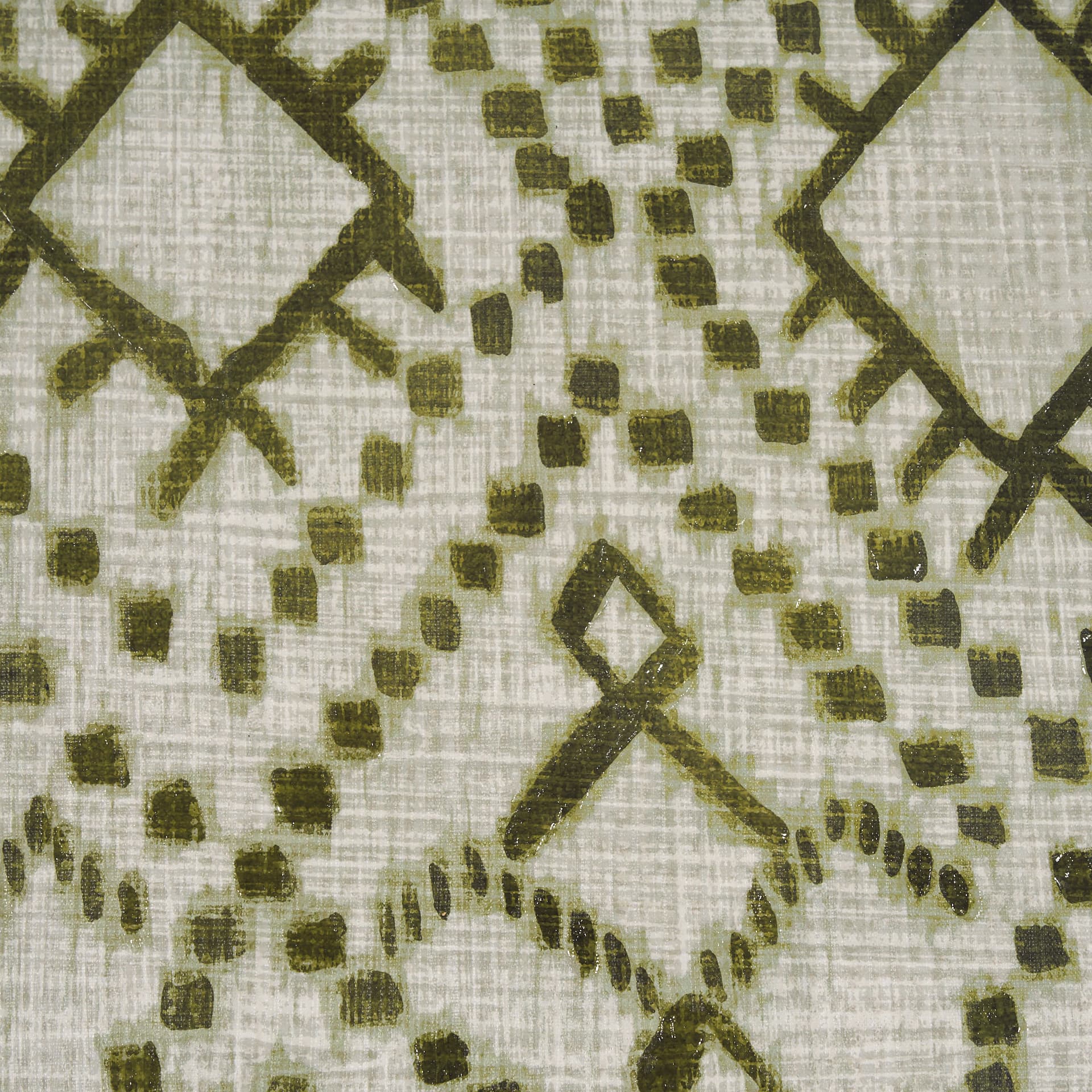 Story Teller II Olive by Mercana Studio a Hand Embelished Textured Framed Art Print — product photograph
