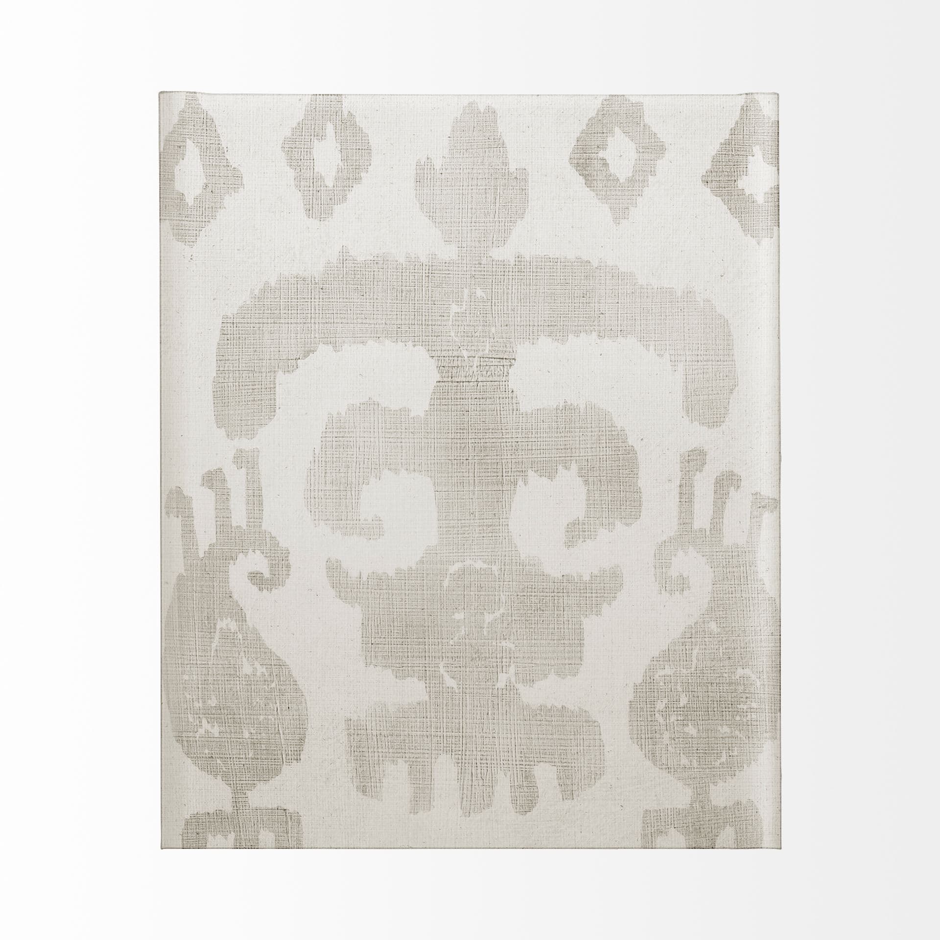 Shadow Ikat III by Chariklia Zarris a Hand Embellished Textured Canvas — product photograph