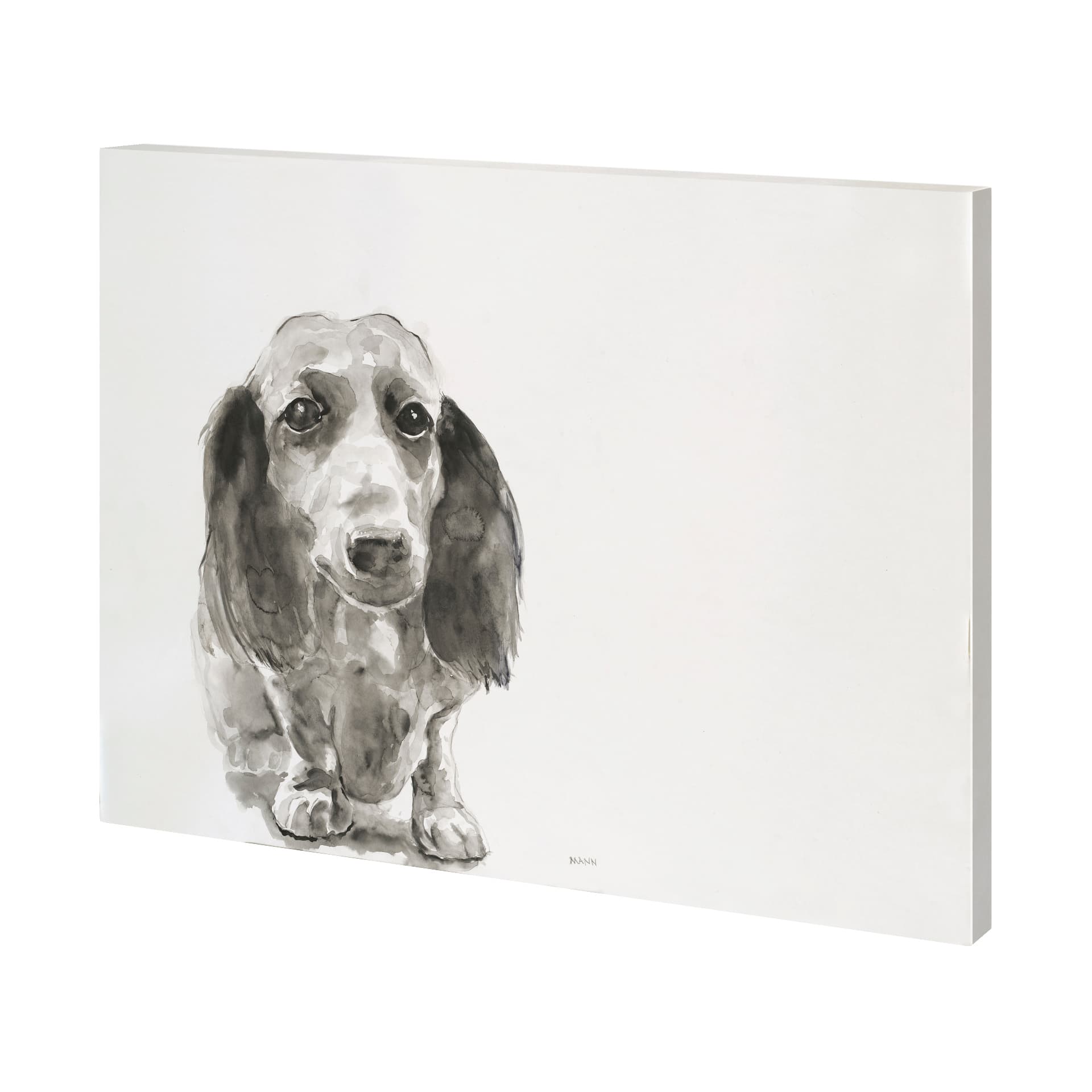 Walk Time 4 by Mercana Studio a Hand Embellished Textured Canvas — product photograph
