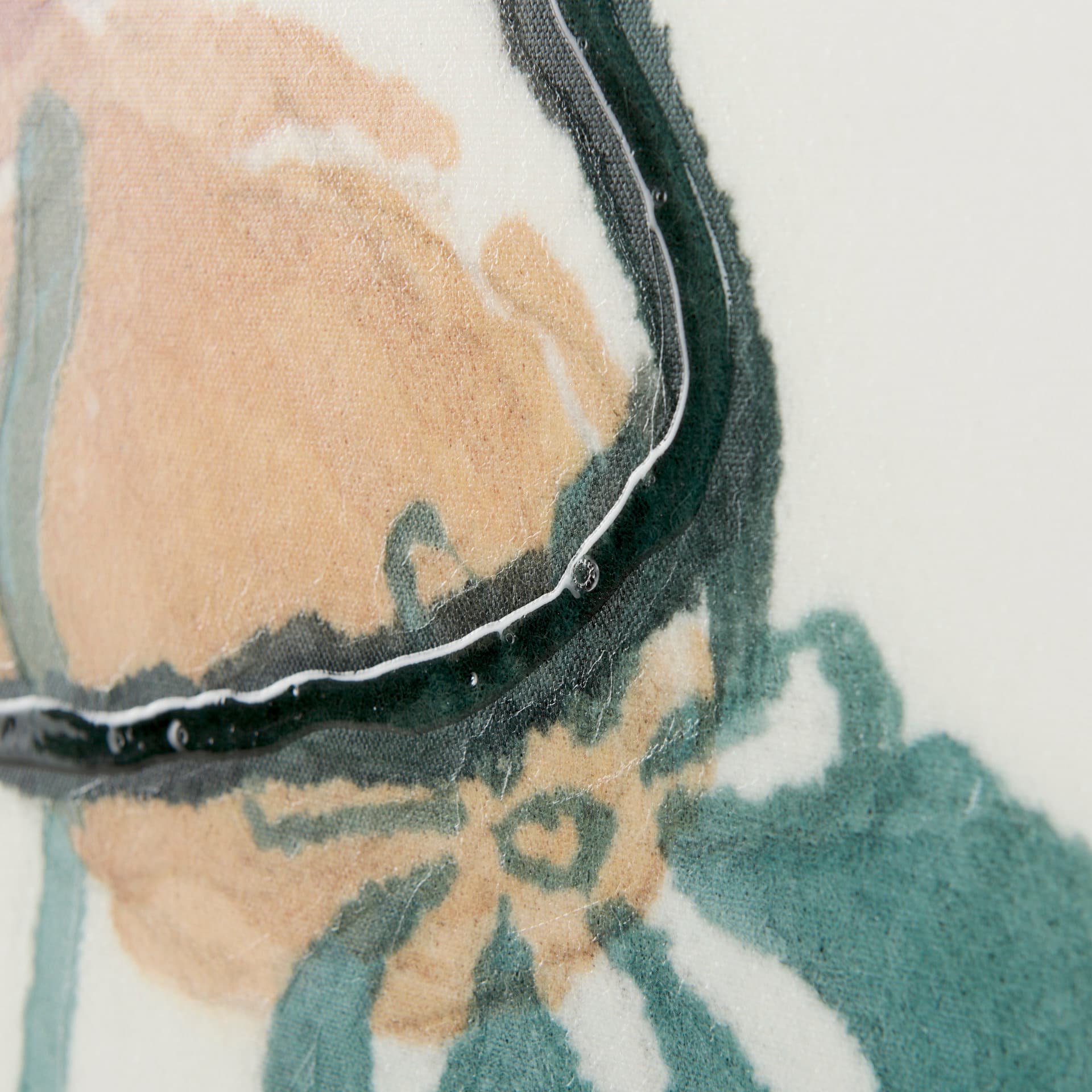 Before Summer I by Mercana Studio a Hand Embellished Textured Canvas — product photograph