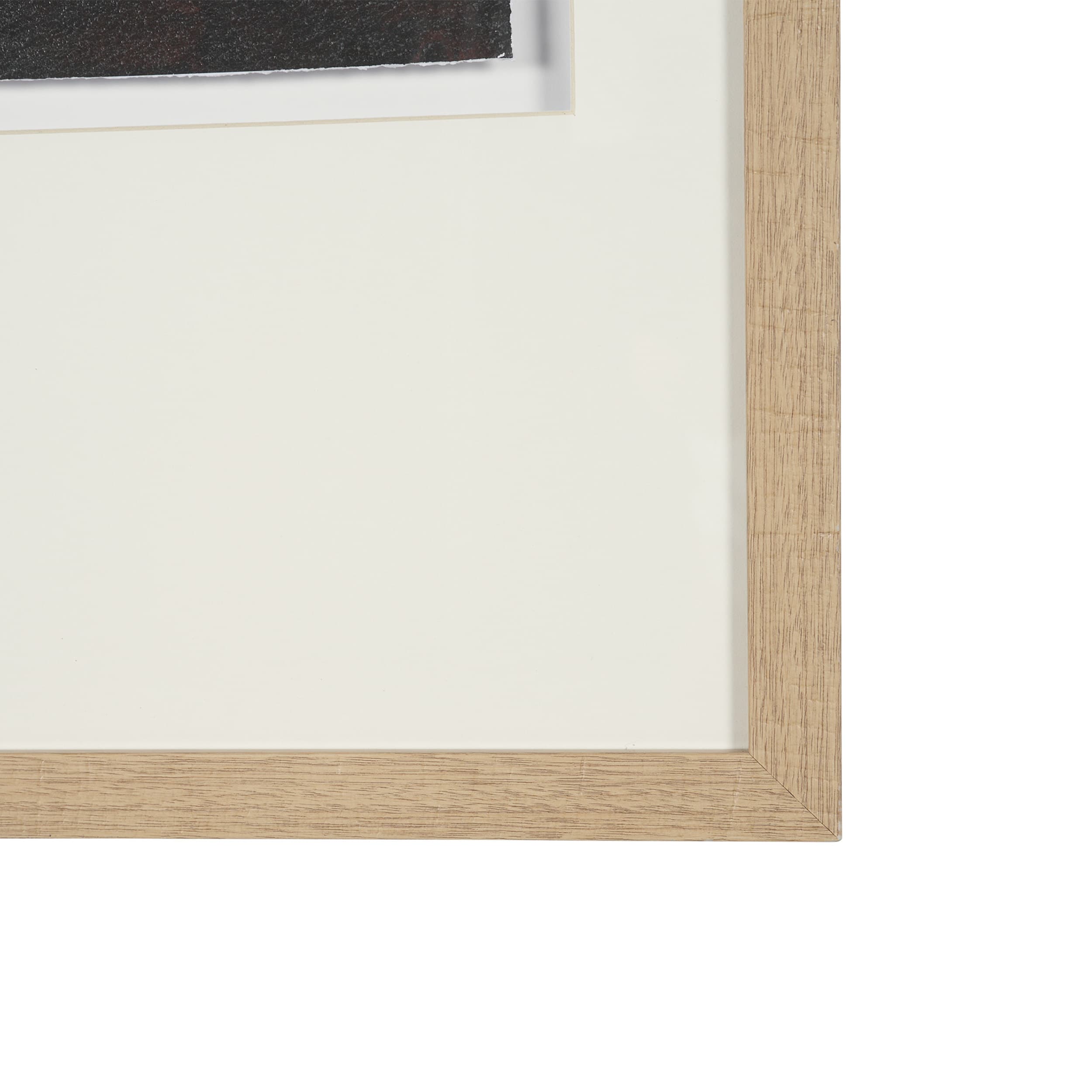 Aged In Silence I by Ira Havuka Hand-Embellished Textured Framed Artwork Matted under Glass — product photograph