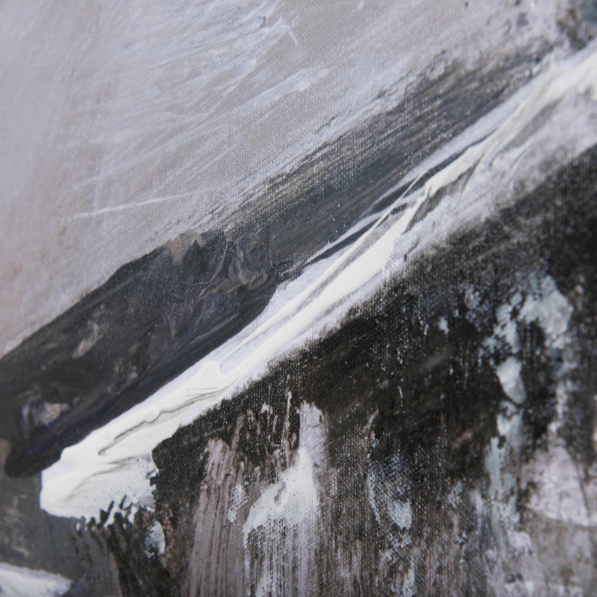 Late Autumn in Countryside III by Mercana Studio a Hand Embellished Textured Canvas — product photograph