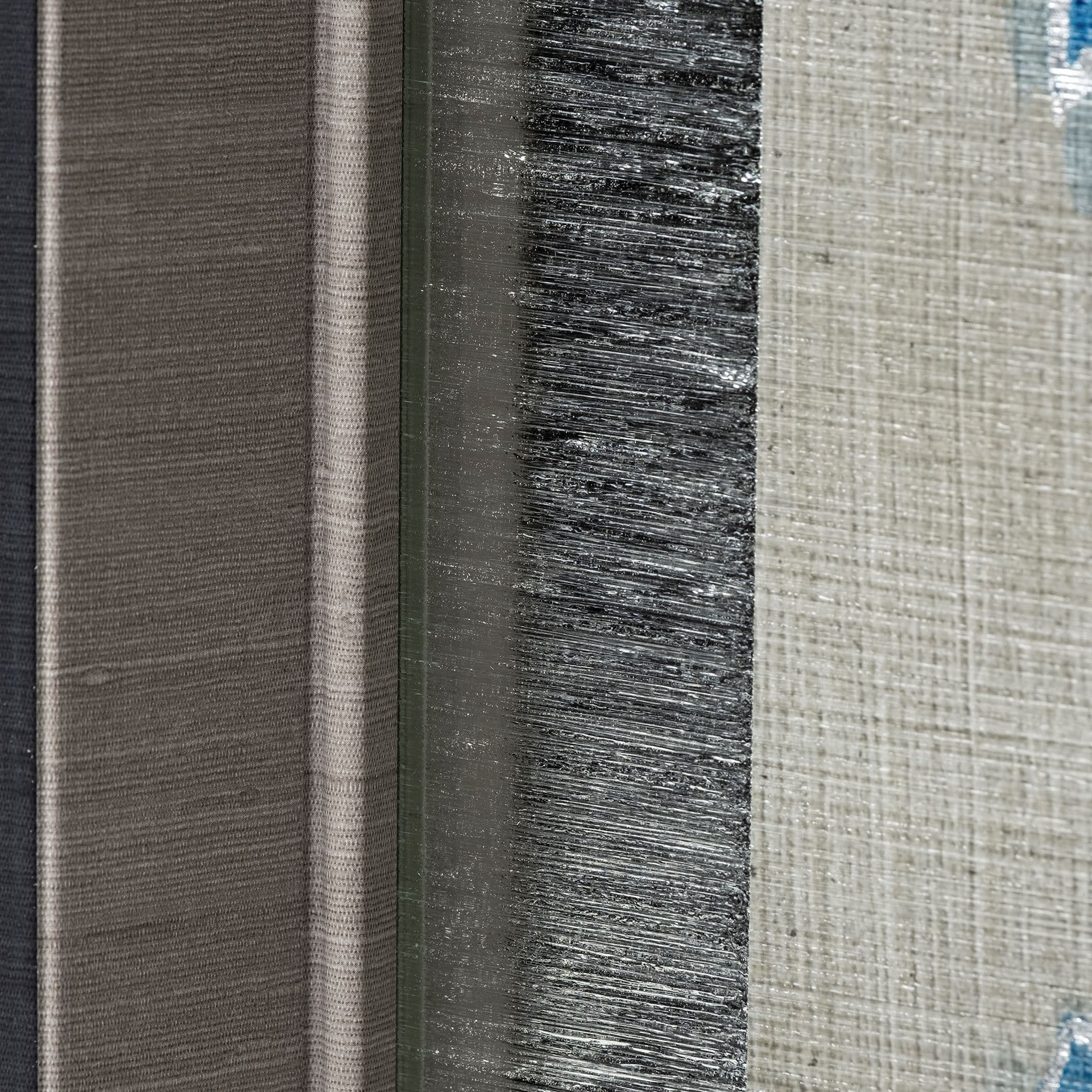 Bohemian Ikat II by Chariklia Zarris a Hand Embellished Textured Framed Art Print Matted under Glass — product photograph