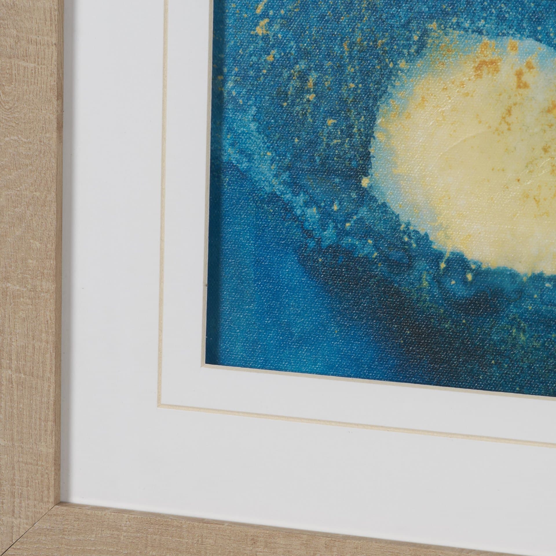 Redbud River by Liz St. Andre Hand-Embellished Textured Framed Artwork Matted under Glass — product photograph