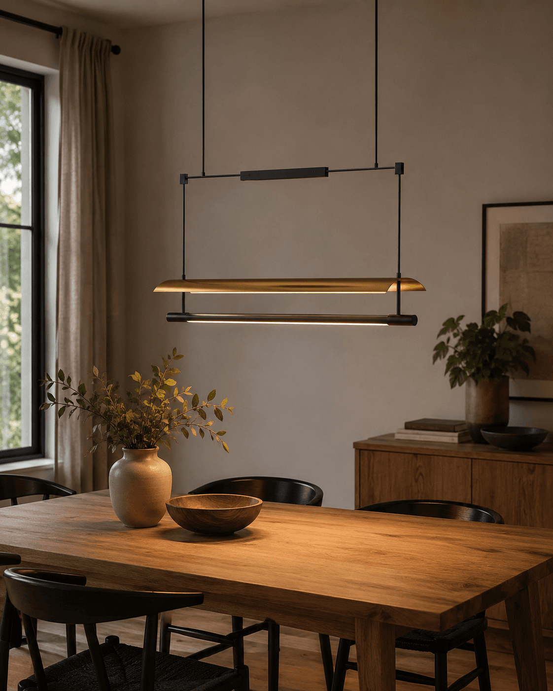 Linear Pendant Light — product photograph
