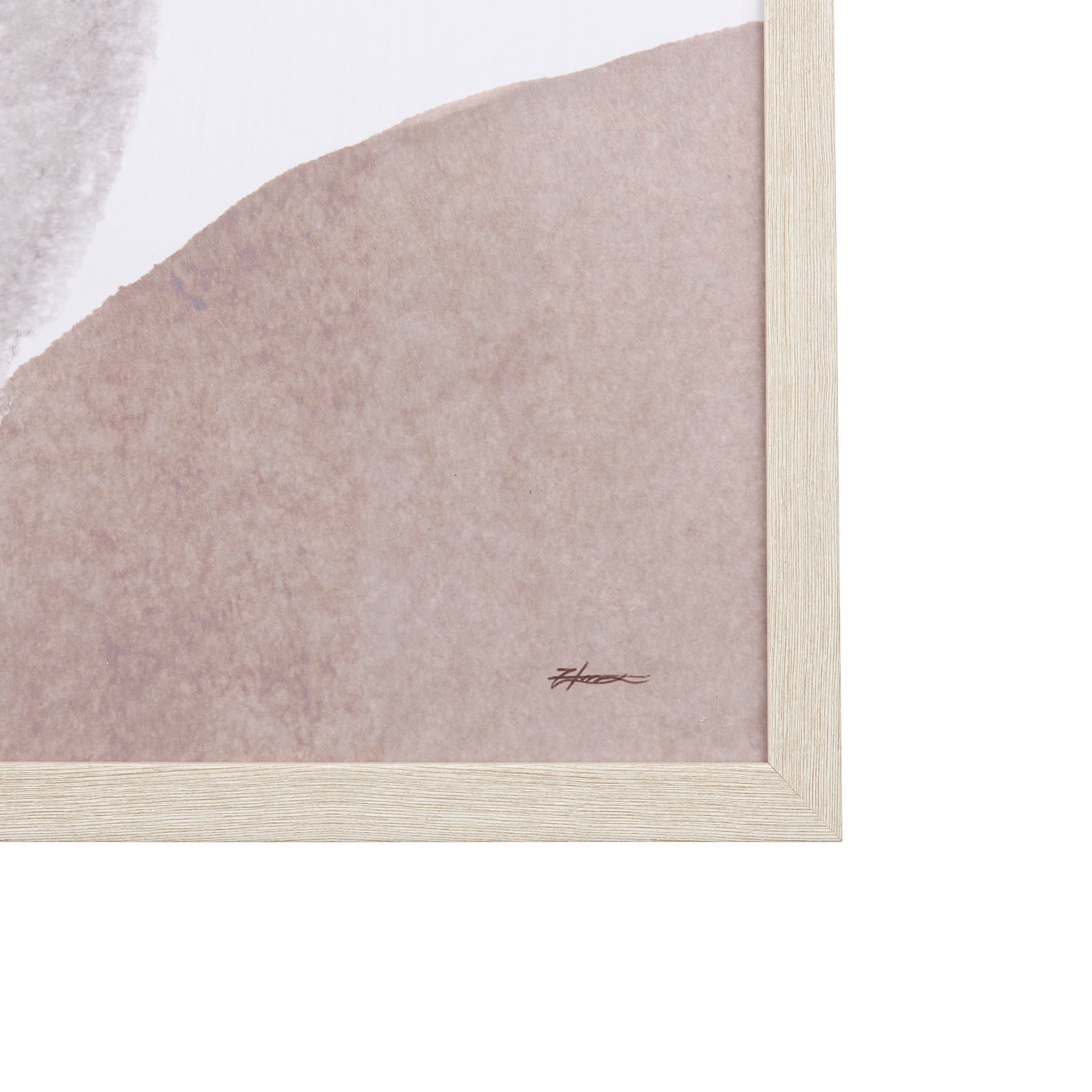 Moons I by Mercana Studio a Hand Embellished Textured Framed Art Print — product photograph
