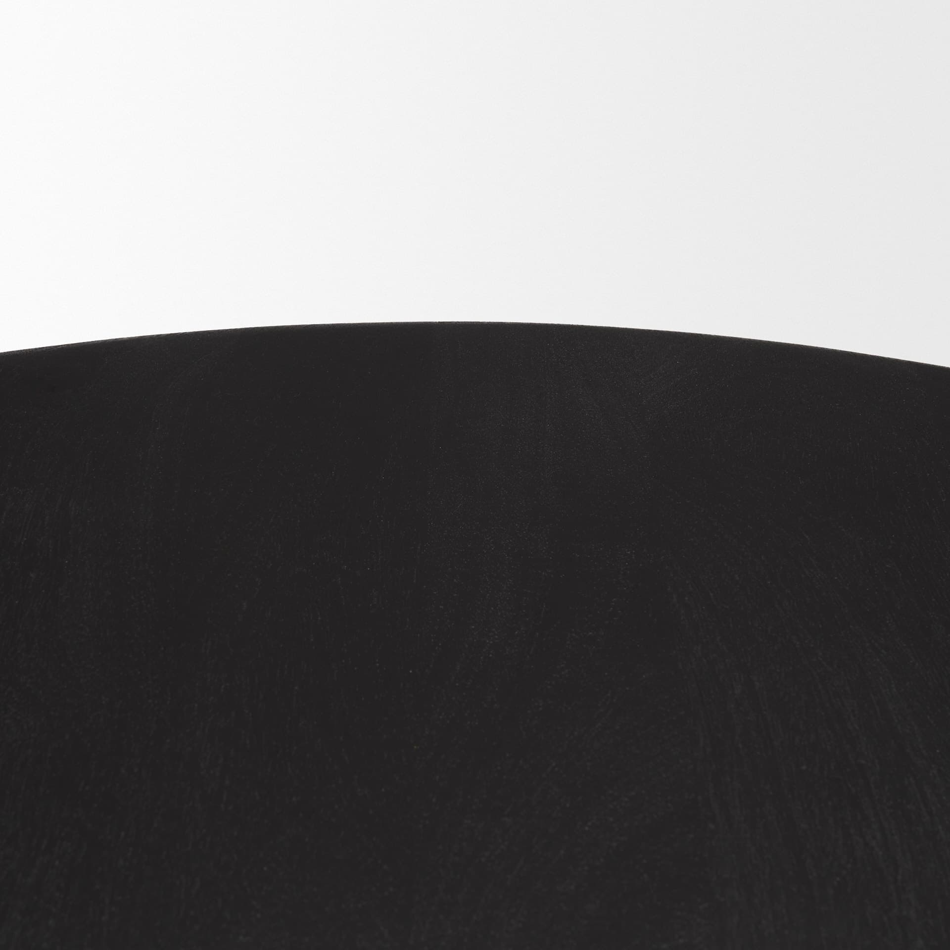 Soma 48" Round Dining Table | Modern | Black Wood | Seats 4 — product photograph