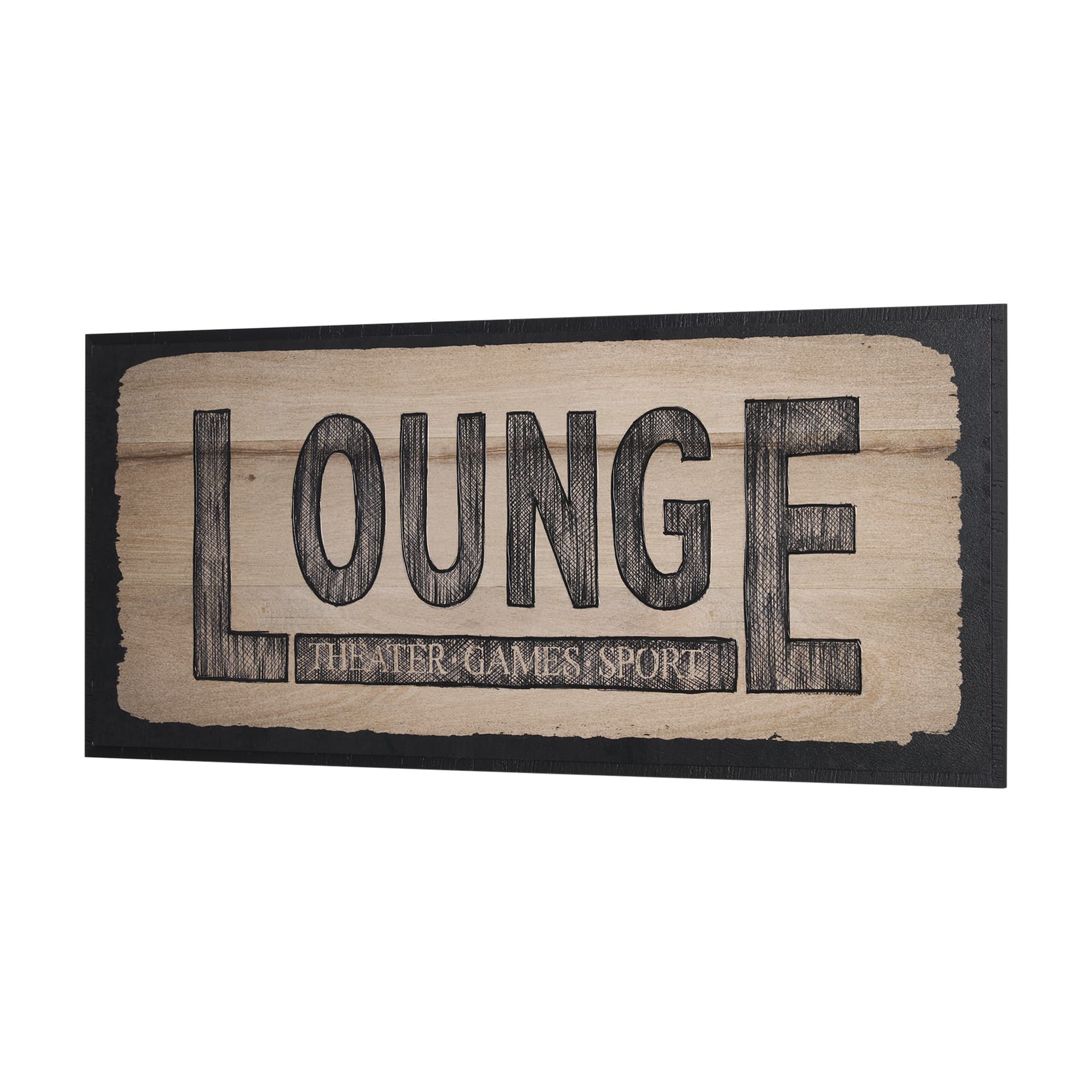 Lounge LG by Mercana Studio a Hand Embellished Framed Art Print — product photograph