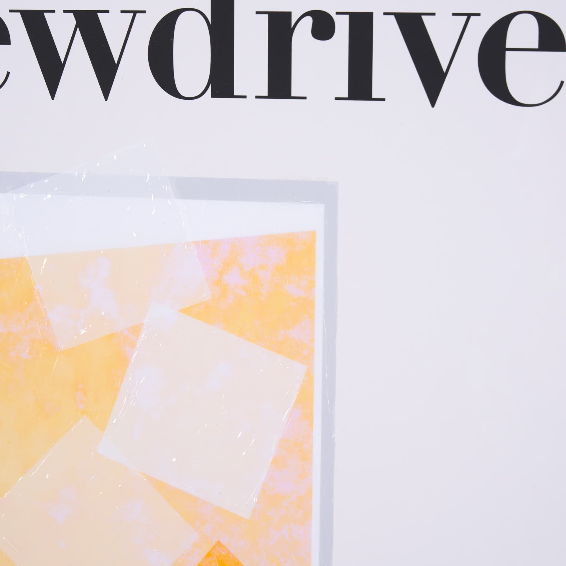 Screwdriver by Mercana Studio a Hand Embellished Textured Framed Art Print Matted under Glass — product photograph