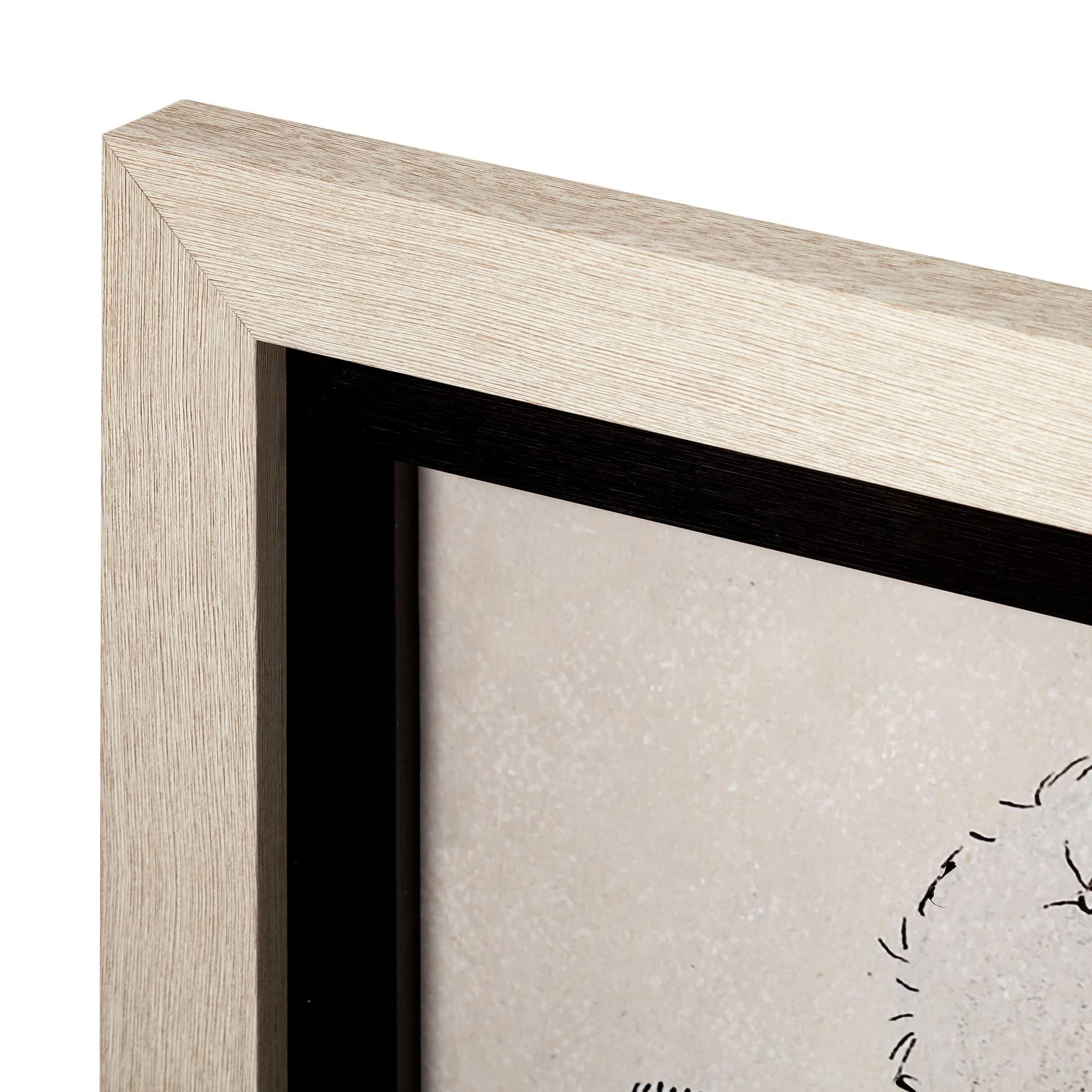 Maskros Akvarellmalning by John Bauer Hand Embellished Textured Framed Art Print Matted under Glass — product photograph
