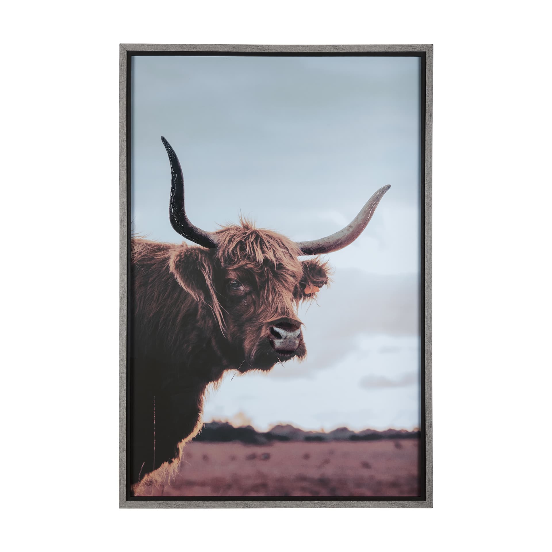 Stark Still-Look by Mercana Studio a Hand Embellished Textured Framed Photo Art Print Matted under G — product photograph