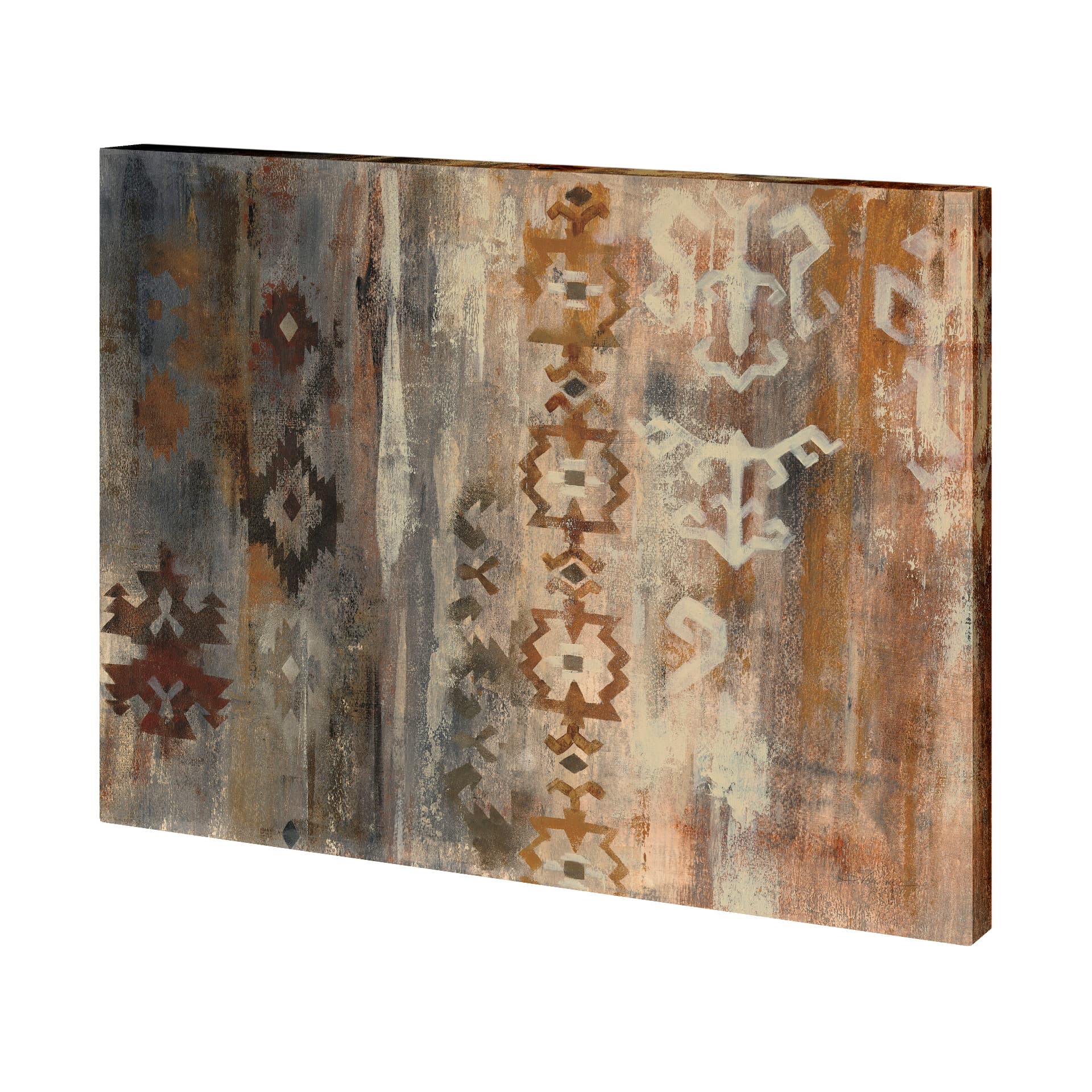 Southwest Design II by Mercana Studio a Hand Embellished Textured Canvas — product photograph
