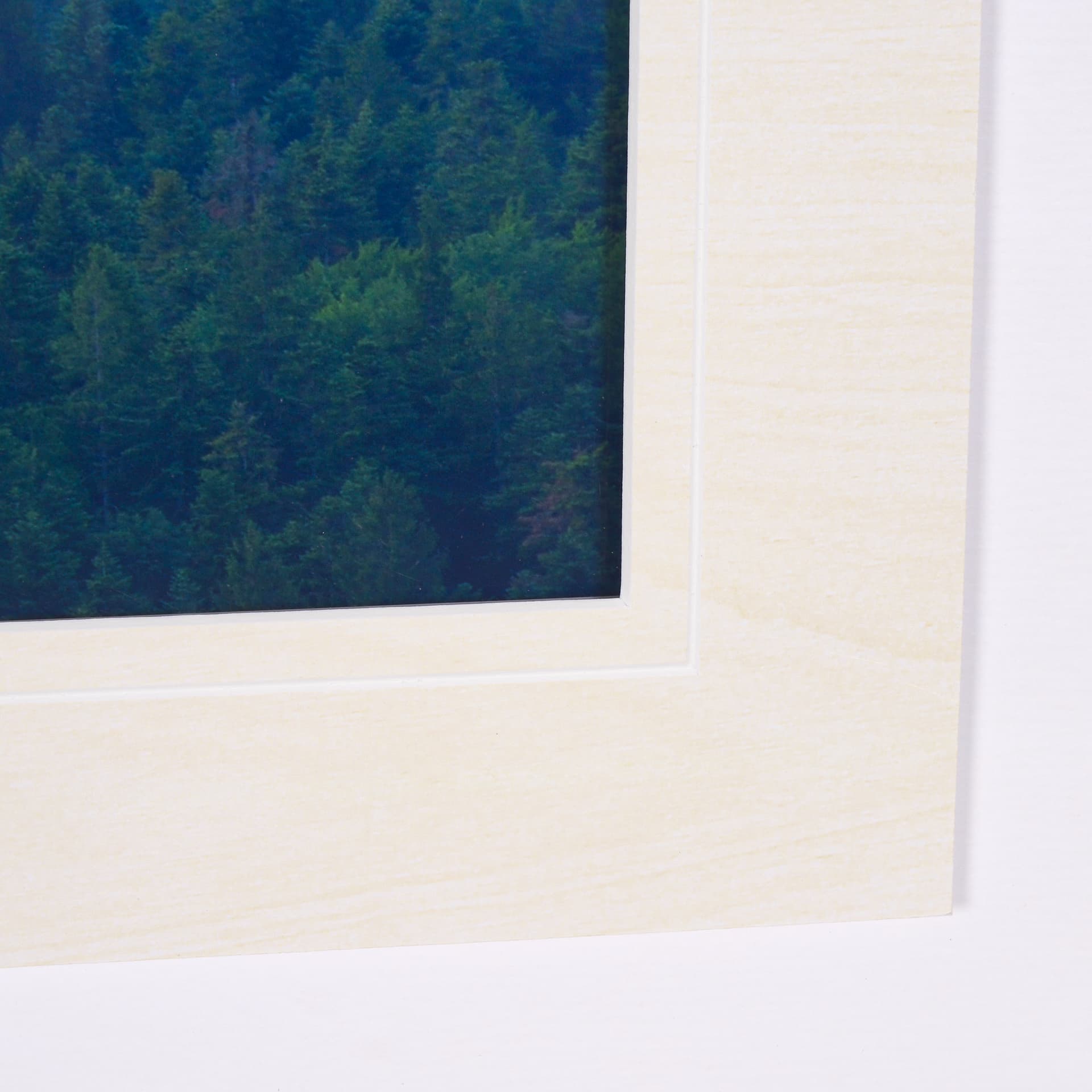 Mountain Fade by Staffan Widstrand a Hand Embellished Textured Framed Art Photo Matted under Glass — product photograph