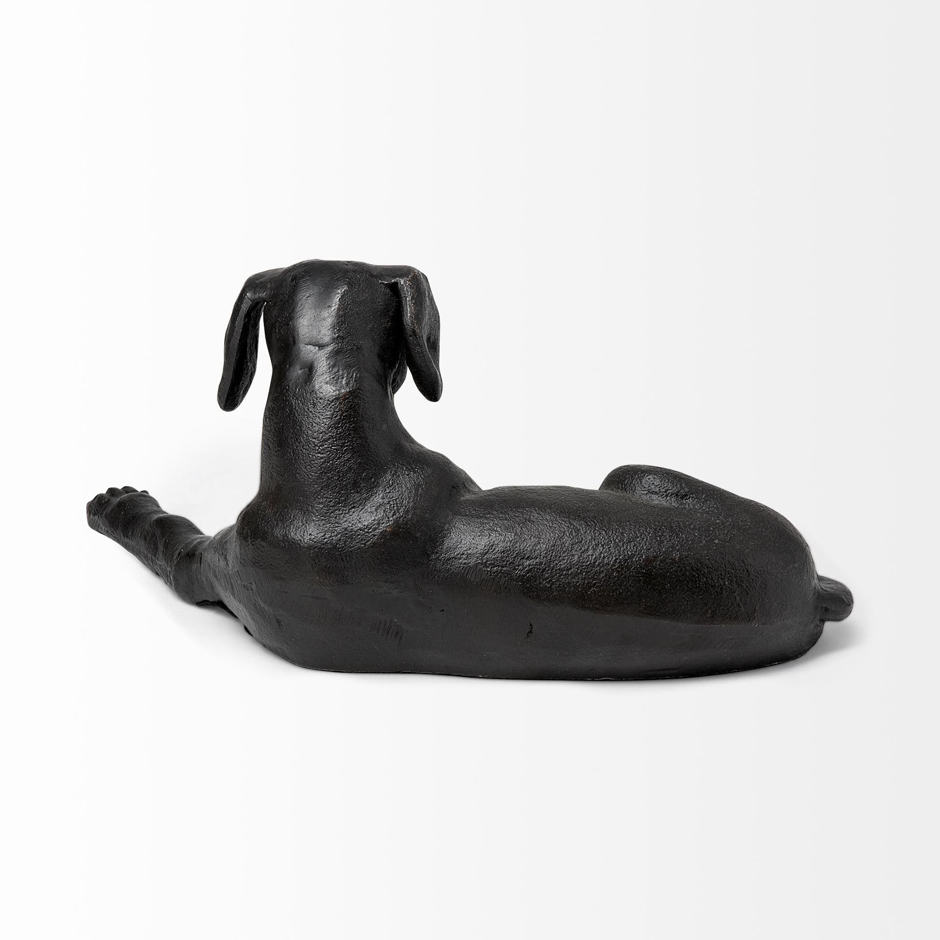 Czar 11L x 7W Black Metal Labrador Retriever — product photograph