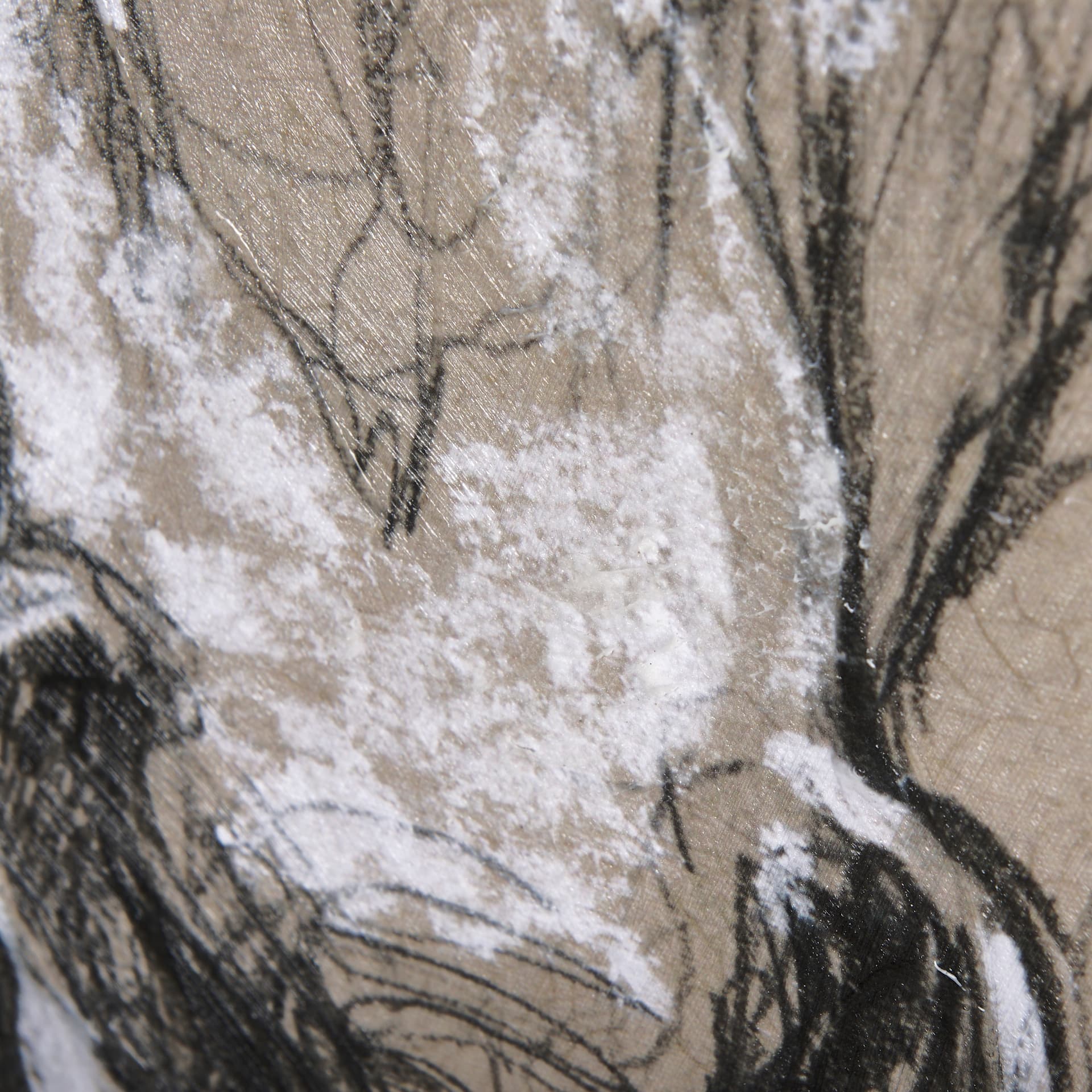 Sketch of animal VI (Pony) by Mercana Studio a Hand Embellished Textured Canvas — product photograph