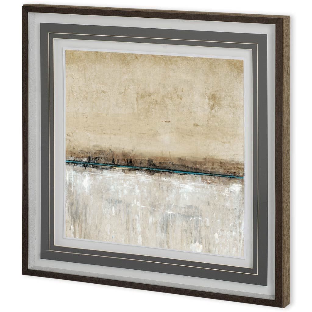 Blue Line II by Tim OToole a Framed Art Print Matted under Glass — product photograph
