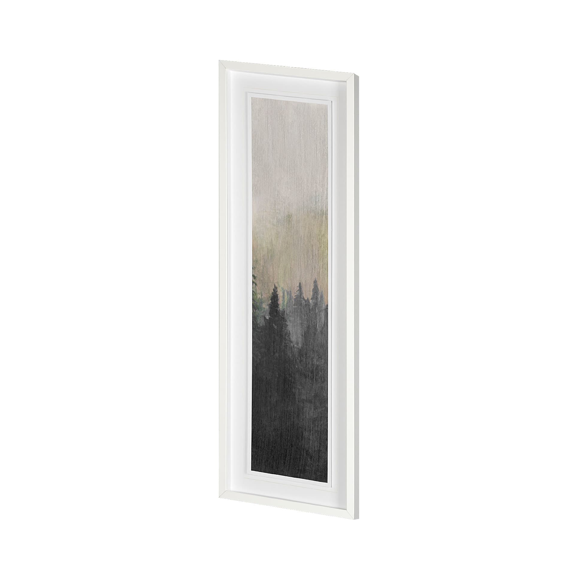 Pacific Northwest Panel VII by Sandra Lafrate Hand Embellished Framed Art Print Matted under Glass — product photograph
